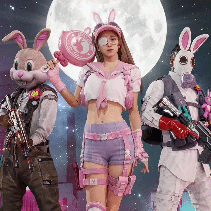 STEAM PUBG BUNNY ACADEMY MEGA BUNDLE