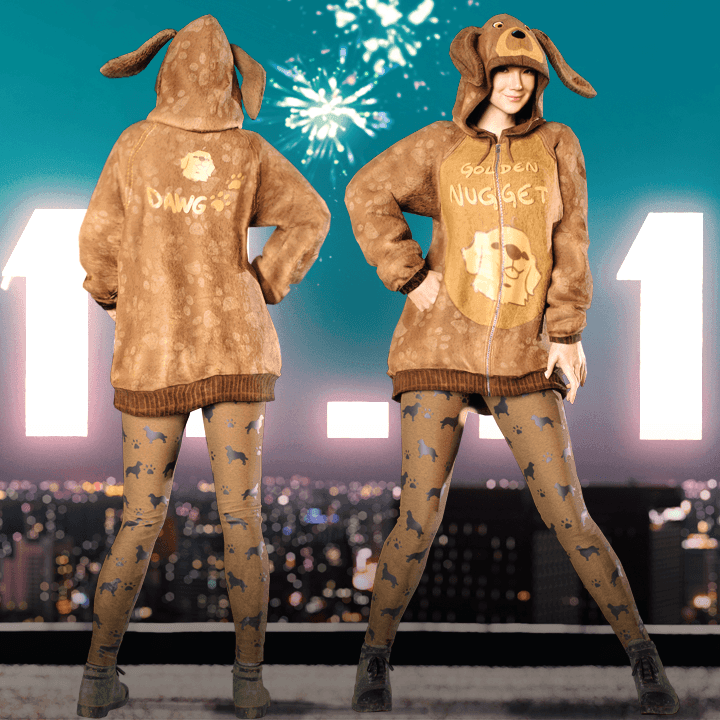 STEAM PUBG PUPPERSCRUFF COSTUME SET