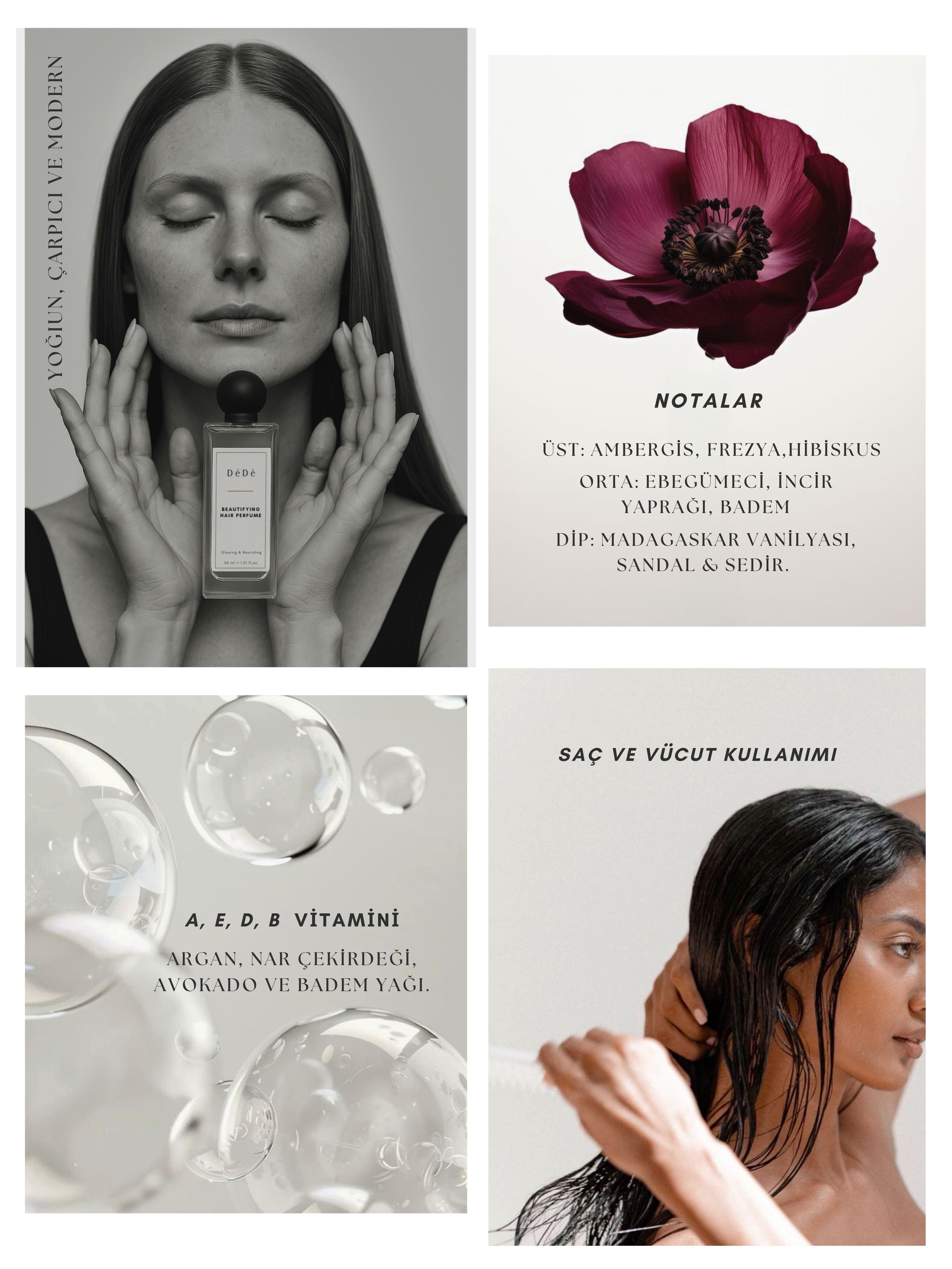 Saç Bakım Parfümü | Beautifying Hair Perfume 