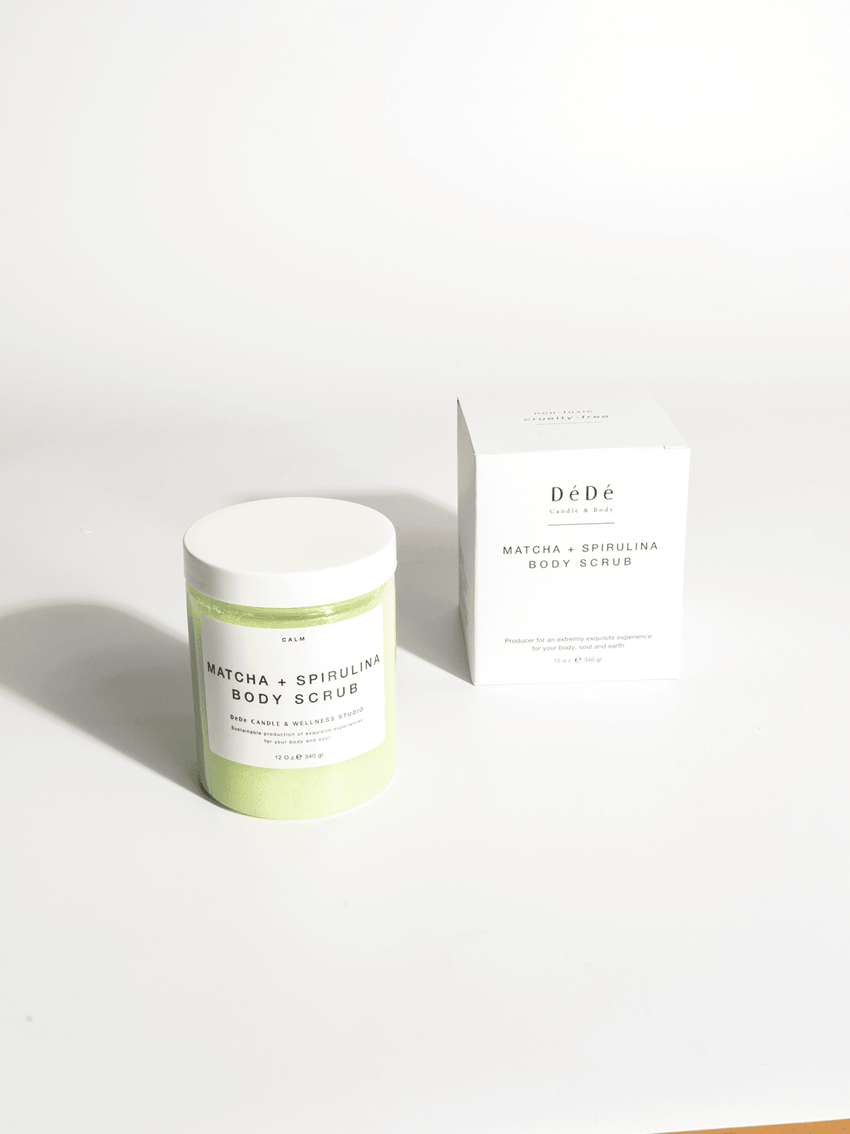 Matcha + Spiriluna Calming Body Scrub 