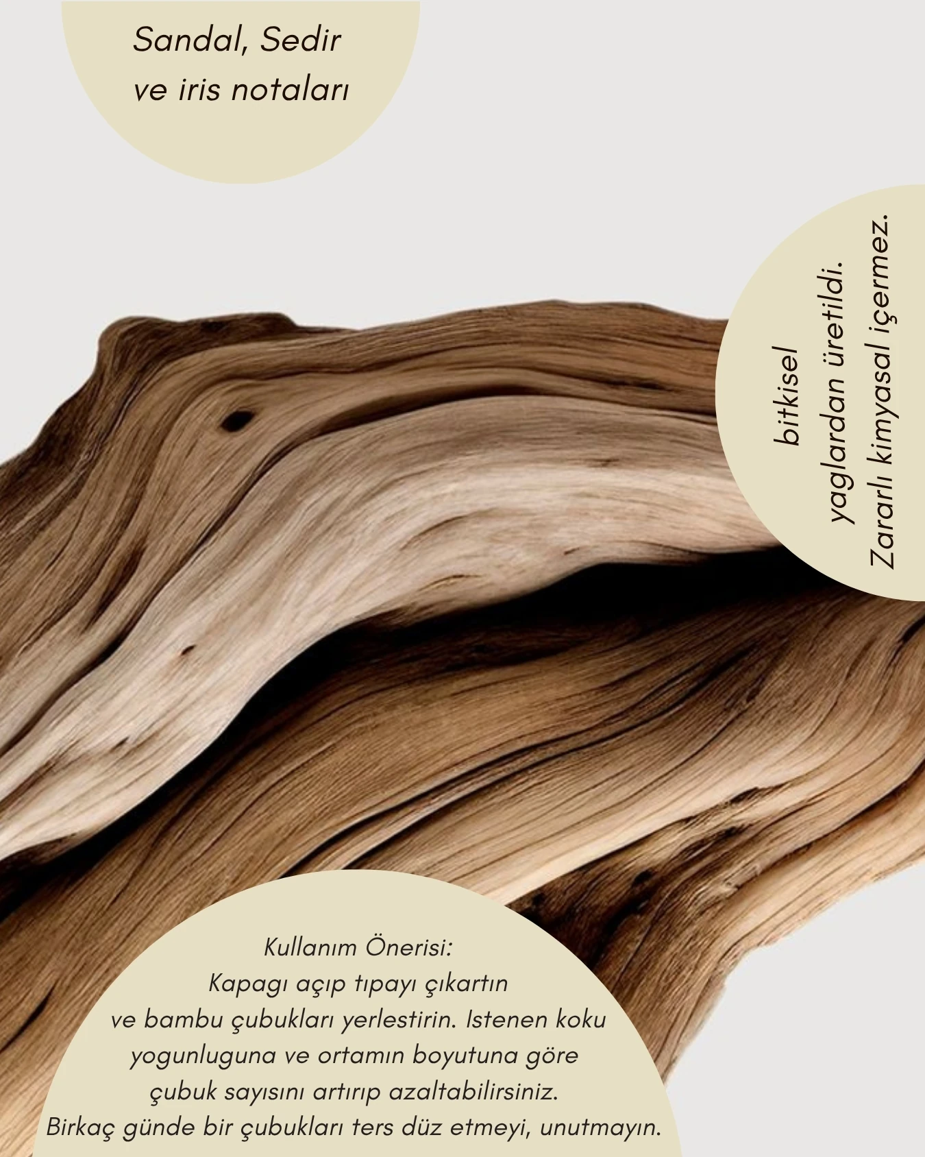 Santal Çubuklu Oda Kokusu | Sandal Ağacı Diffuser