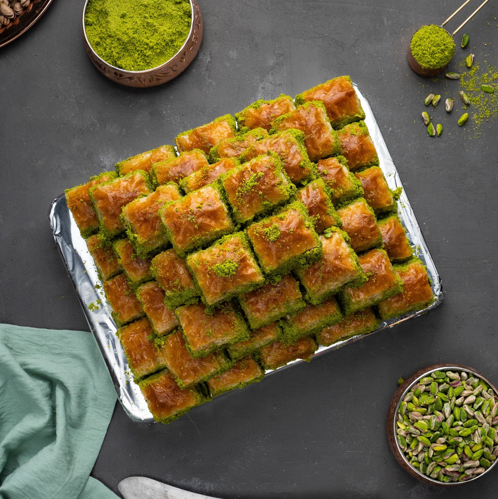 Kuru Baklava Fıstıklı