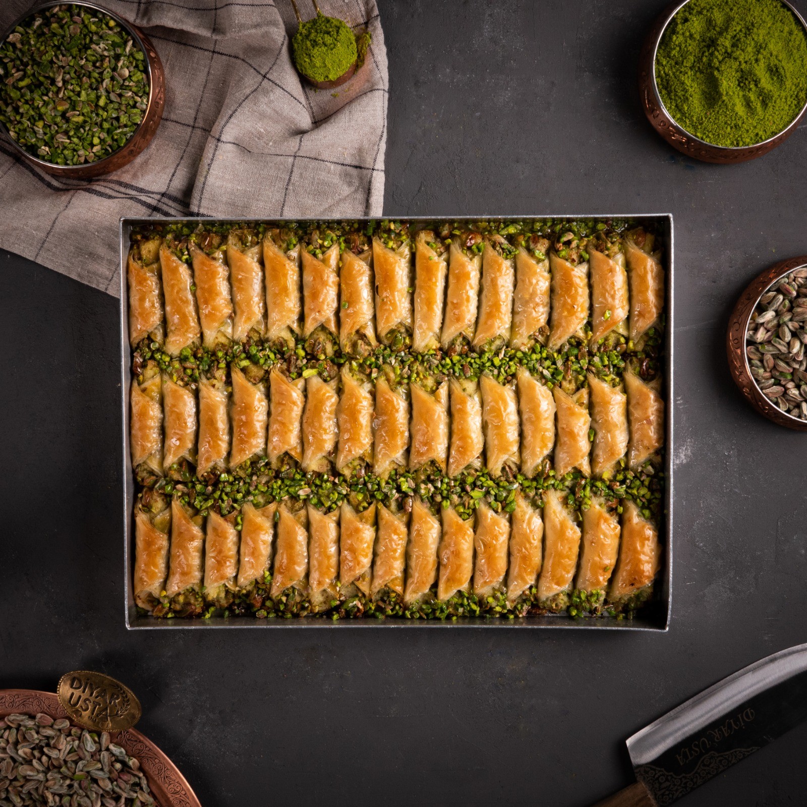 Fıstıklı Kelebek Baklava