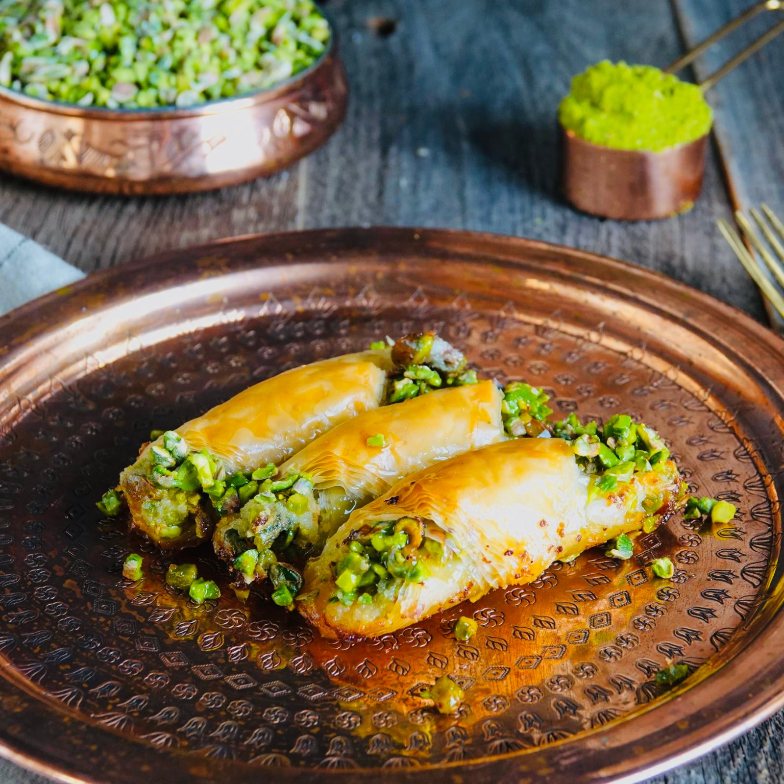 Fıstıklı Kelebek Baklava