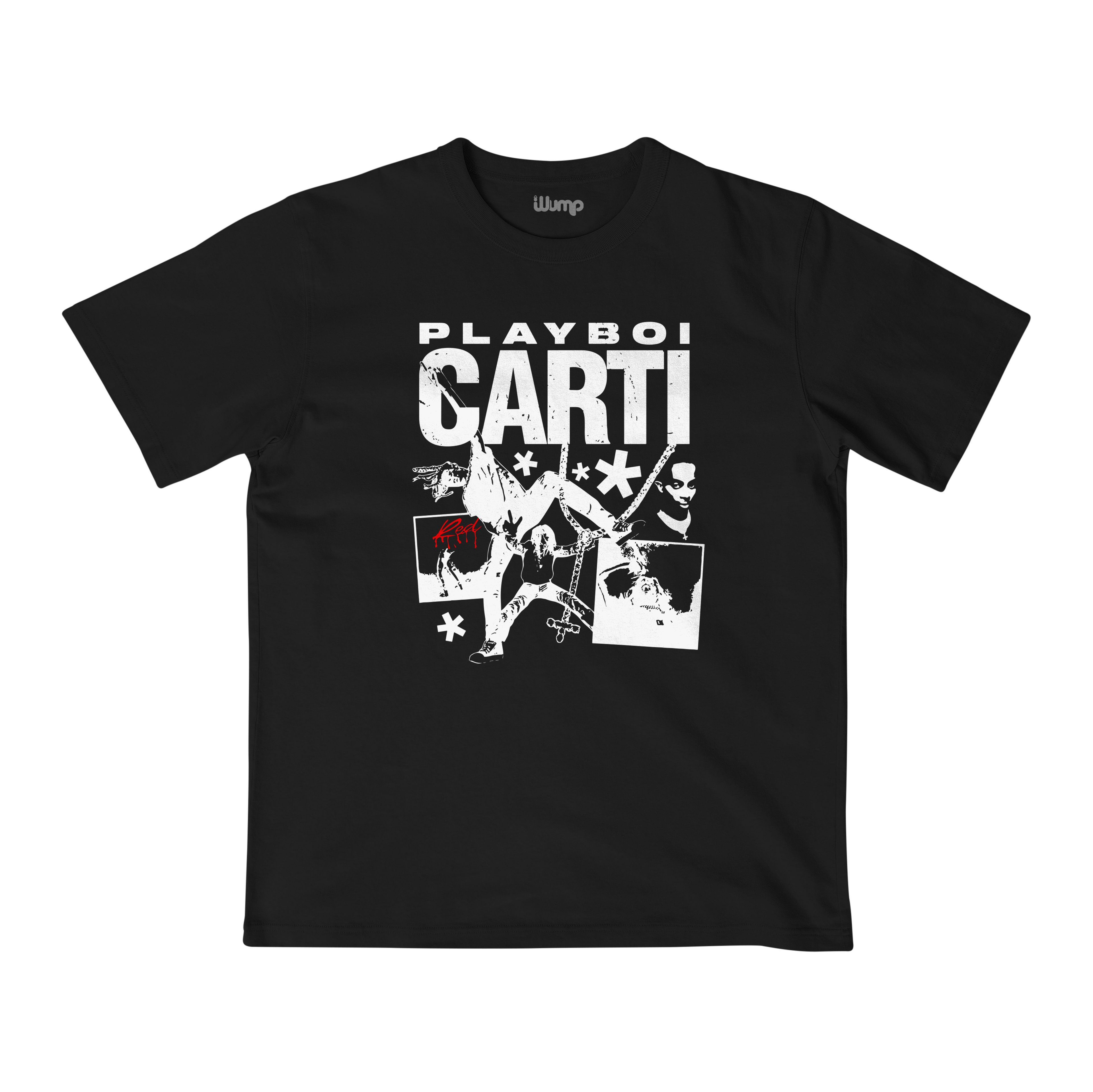 PLAYBOI CARTI RED OVERSIZE T-SHIRT
