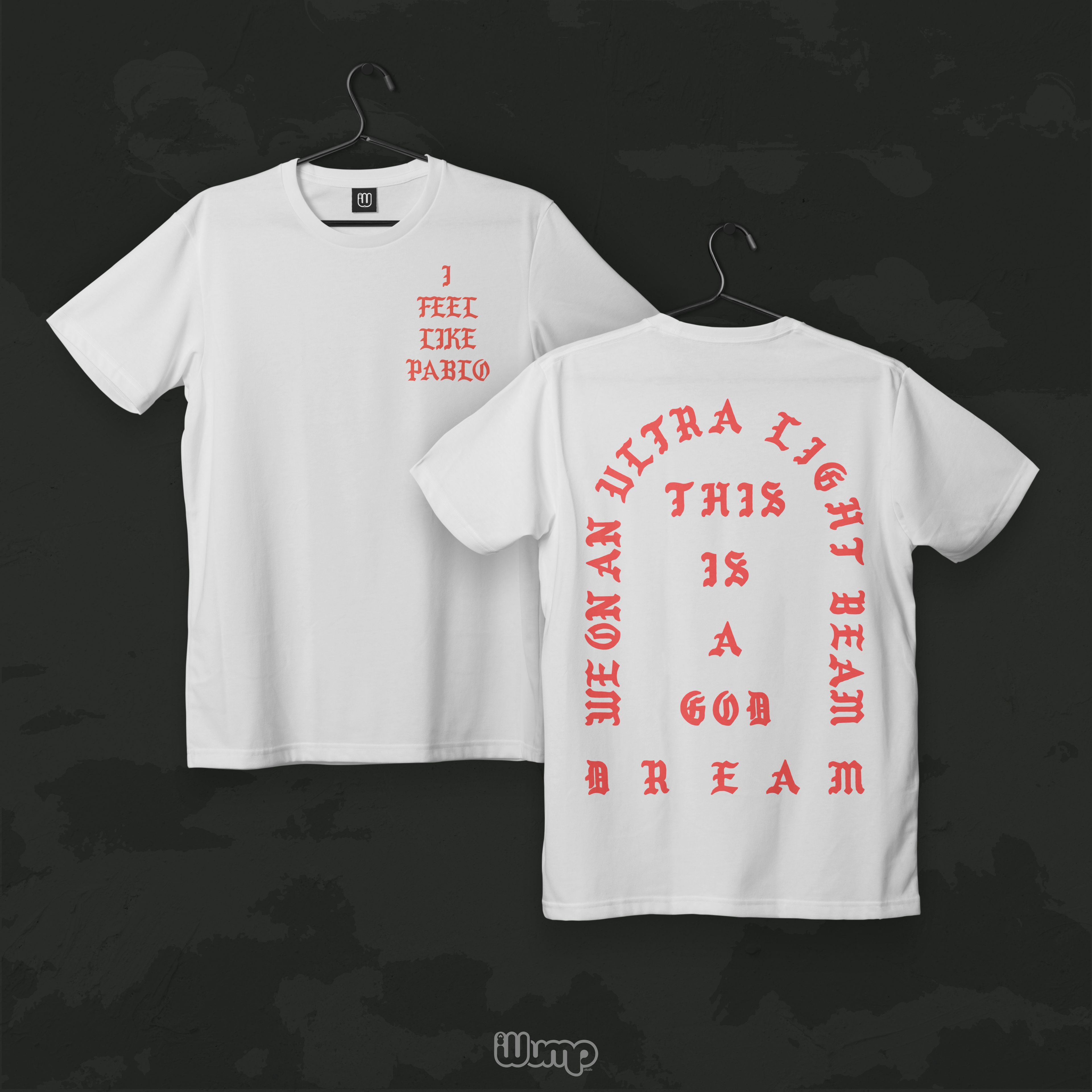 KANYE WEST I FEEL LIKE PABLO OVERSIZE T-SHIRT