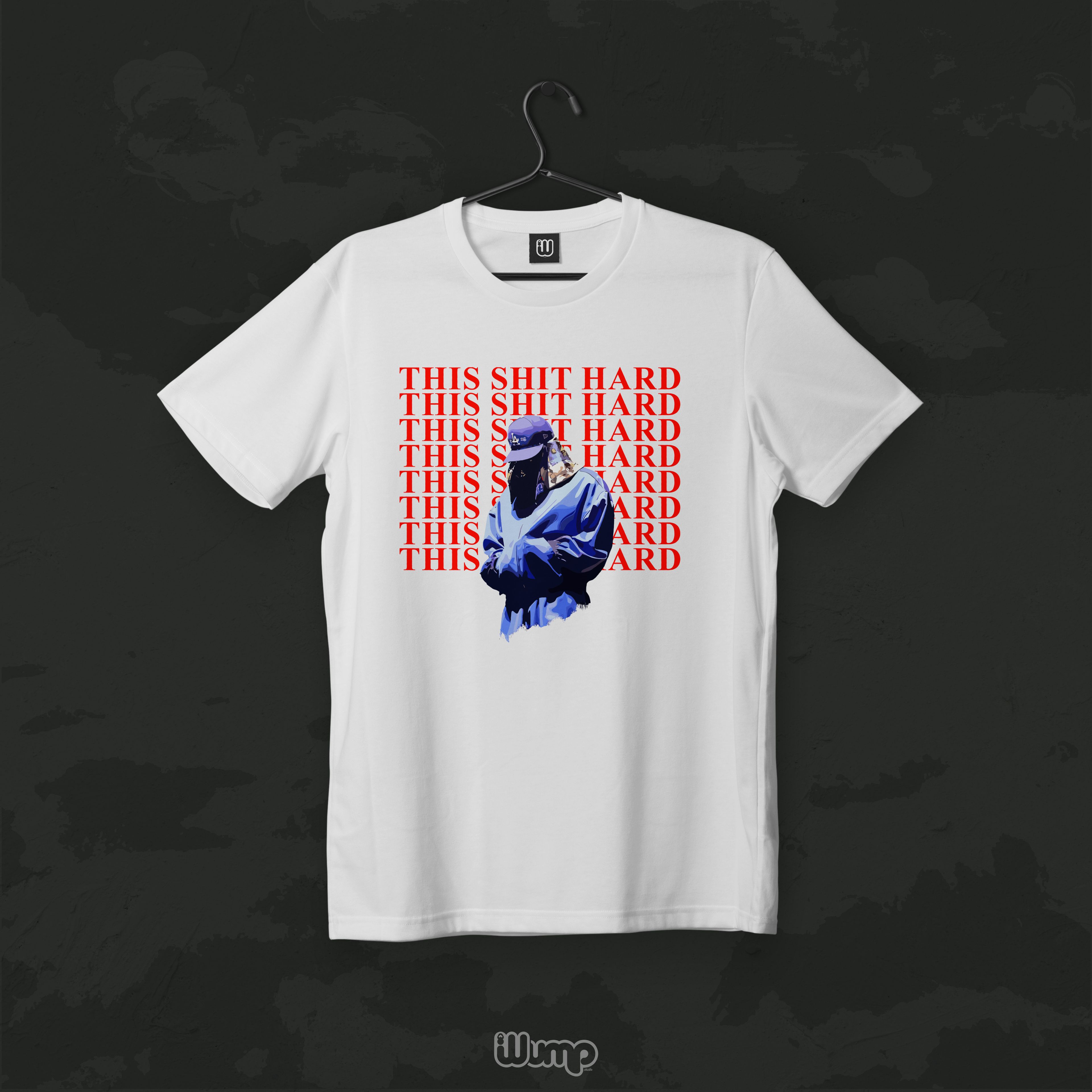 KENDRICK LAMAR THIS SHIT HARD OVERSIZE T-SHIRT