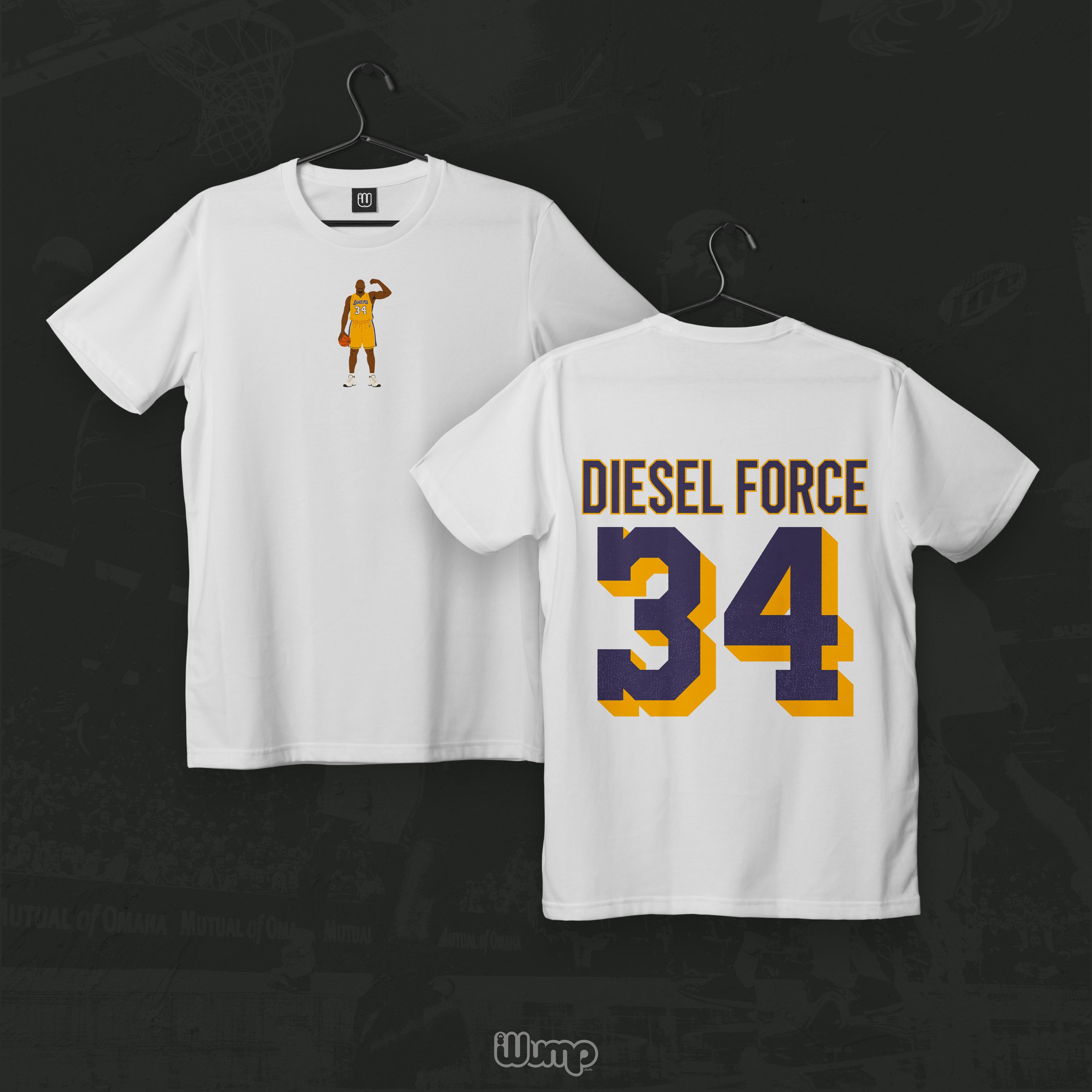 Shaq "Diesel Force" Oversize T-Shirt WumpHoop