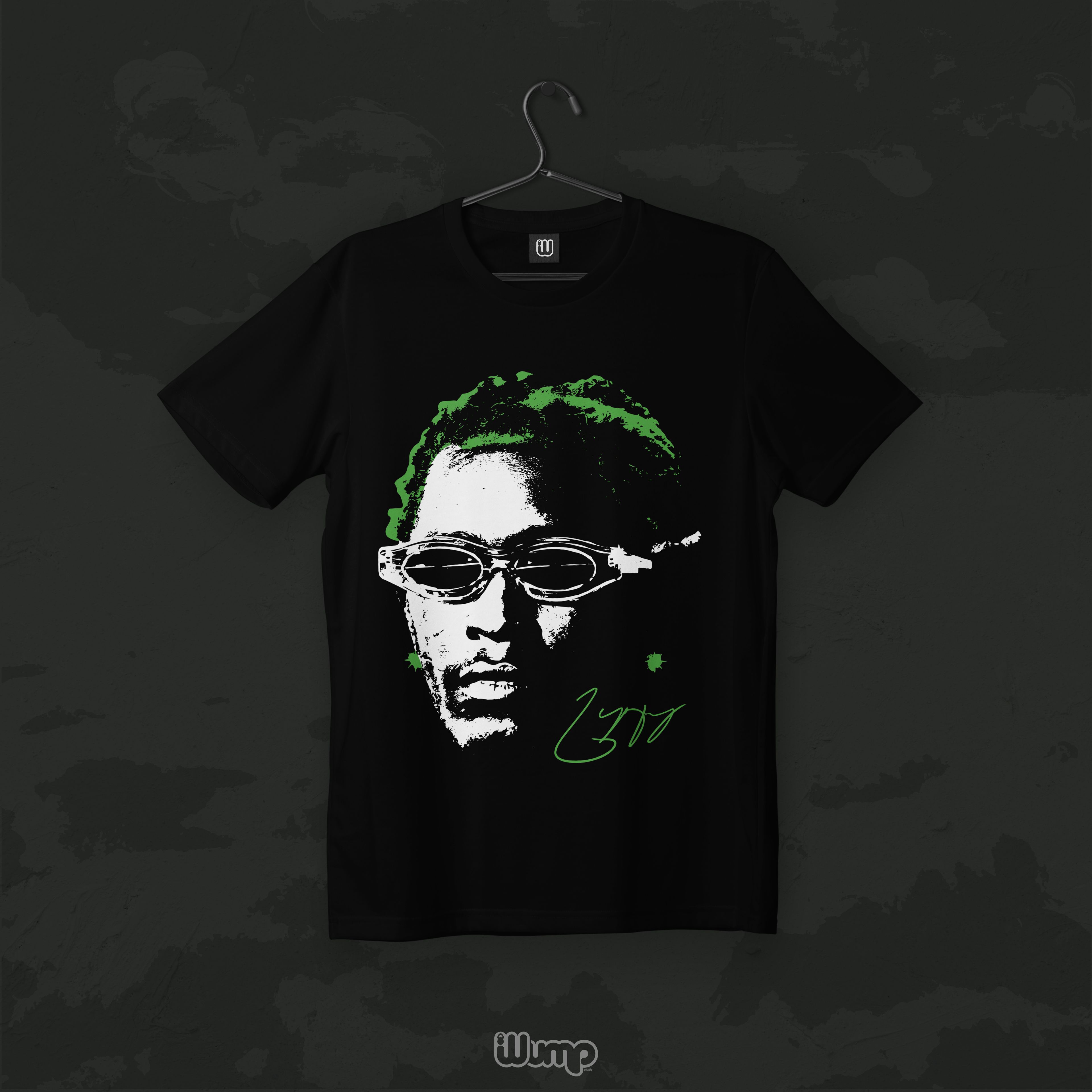 YOUNG THUG HEAD OVERSIZE T-SHIRT