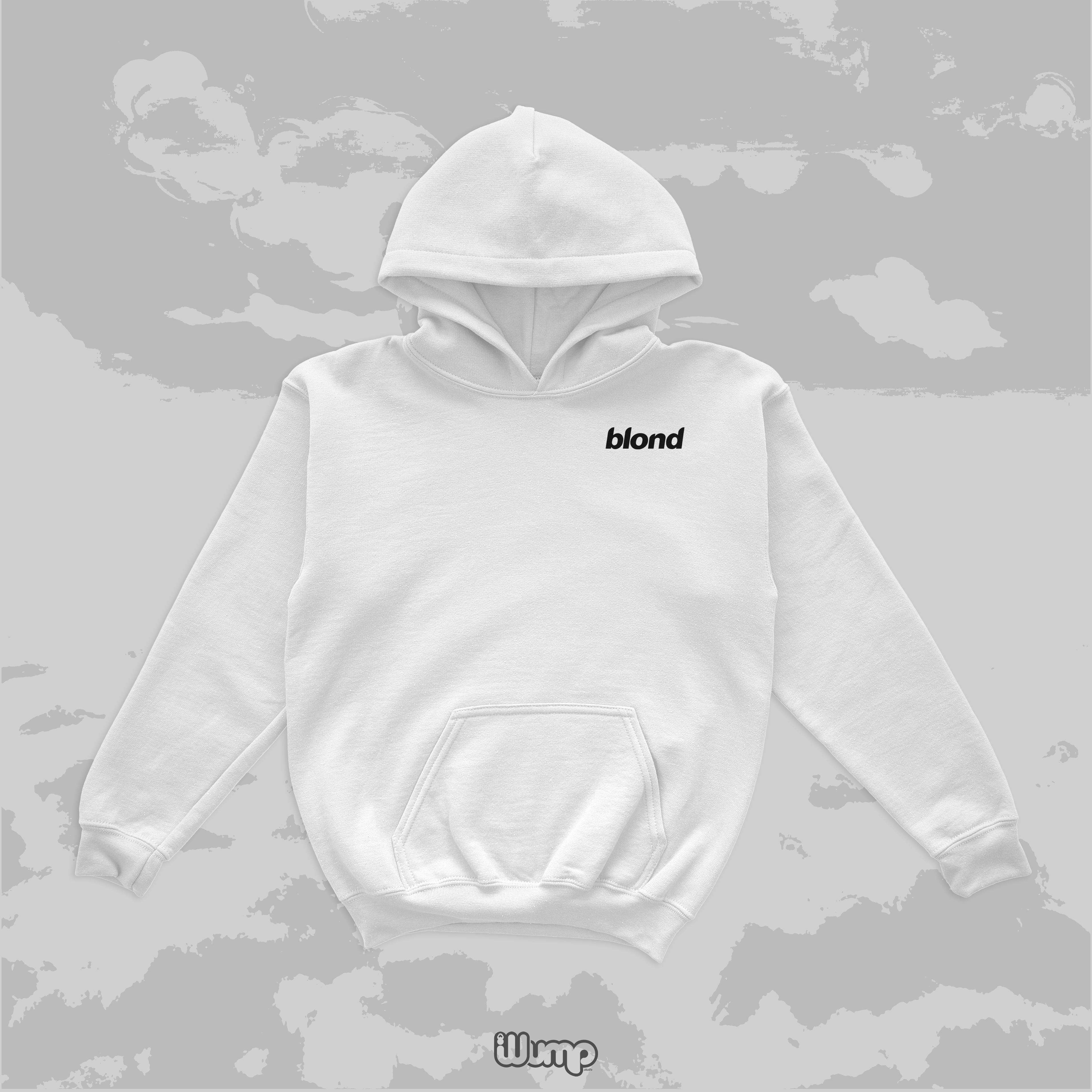 FRANK OCEAN BLOND WHITE FERRARI OVERSIZE HOODIE