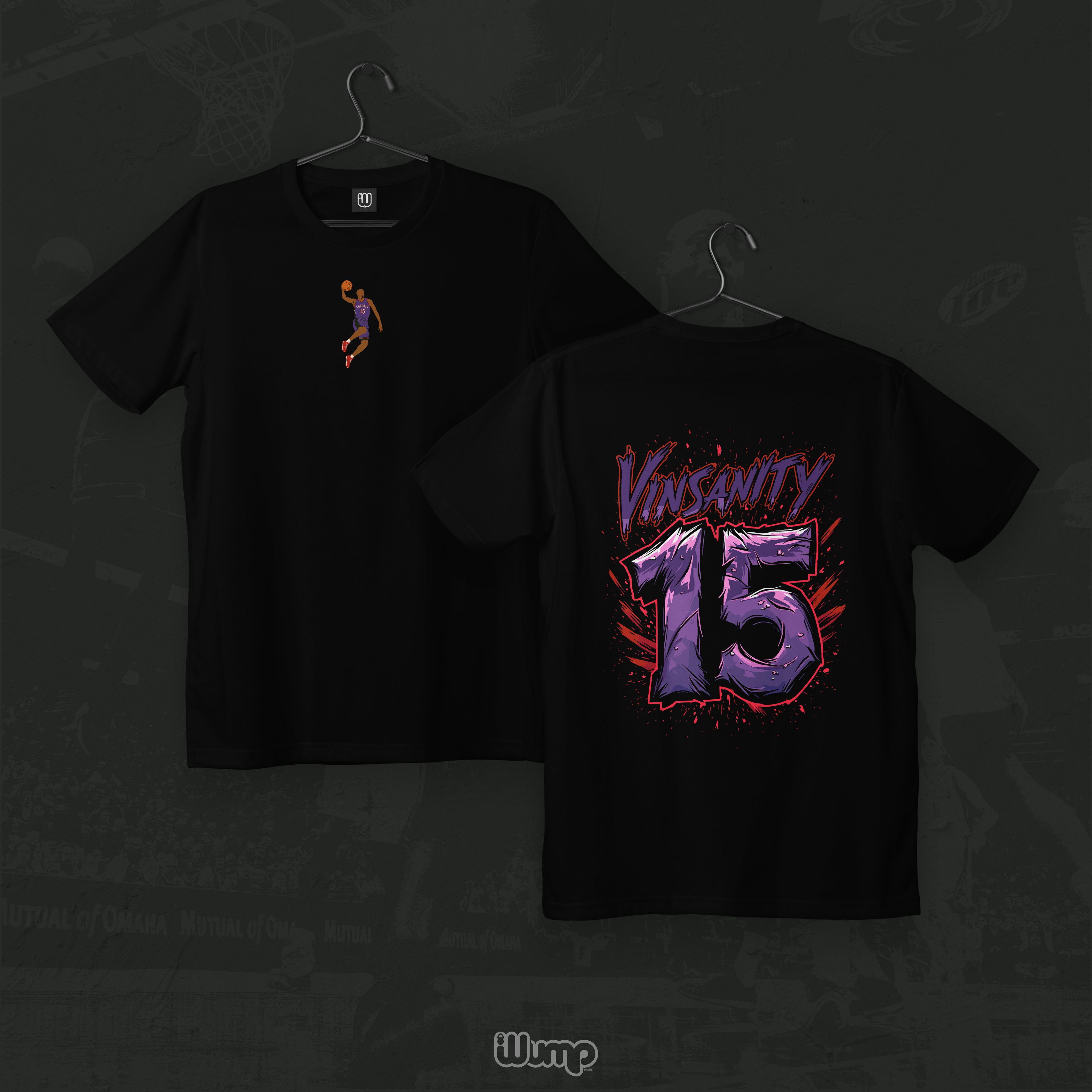 Vince Carter "The Vinsanity" Oversize T-Shirt WumpHoop