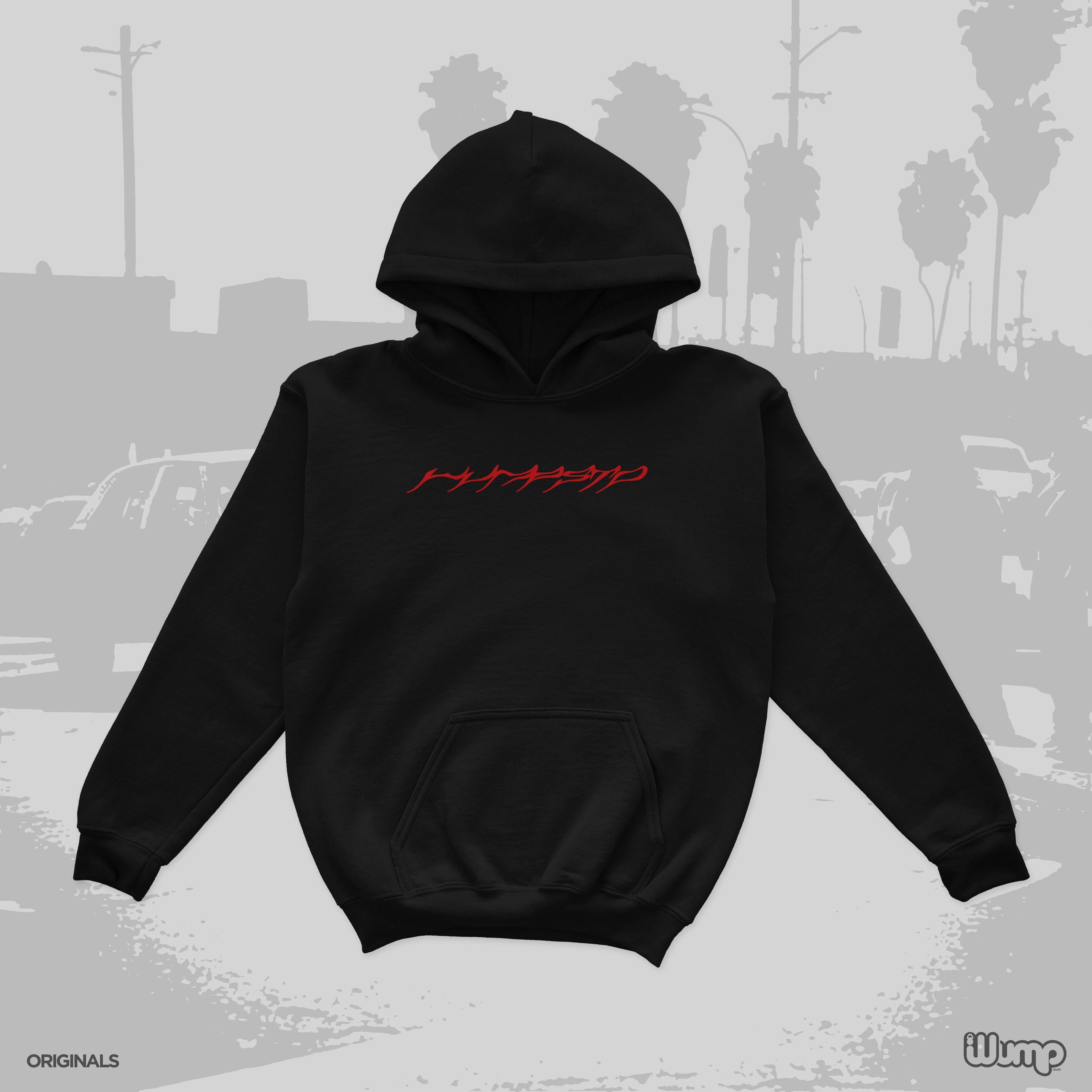 WUMPSTD BLOOD OVERSIZE HOODIE