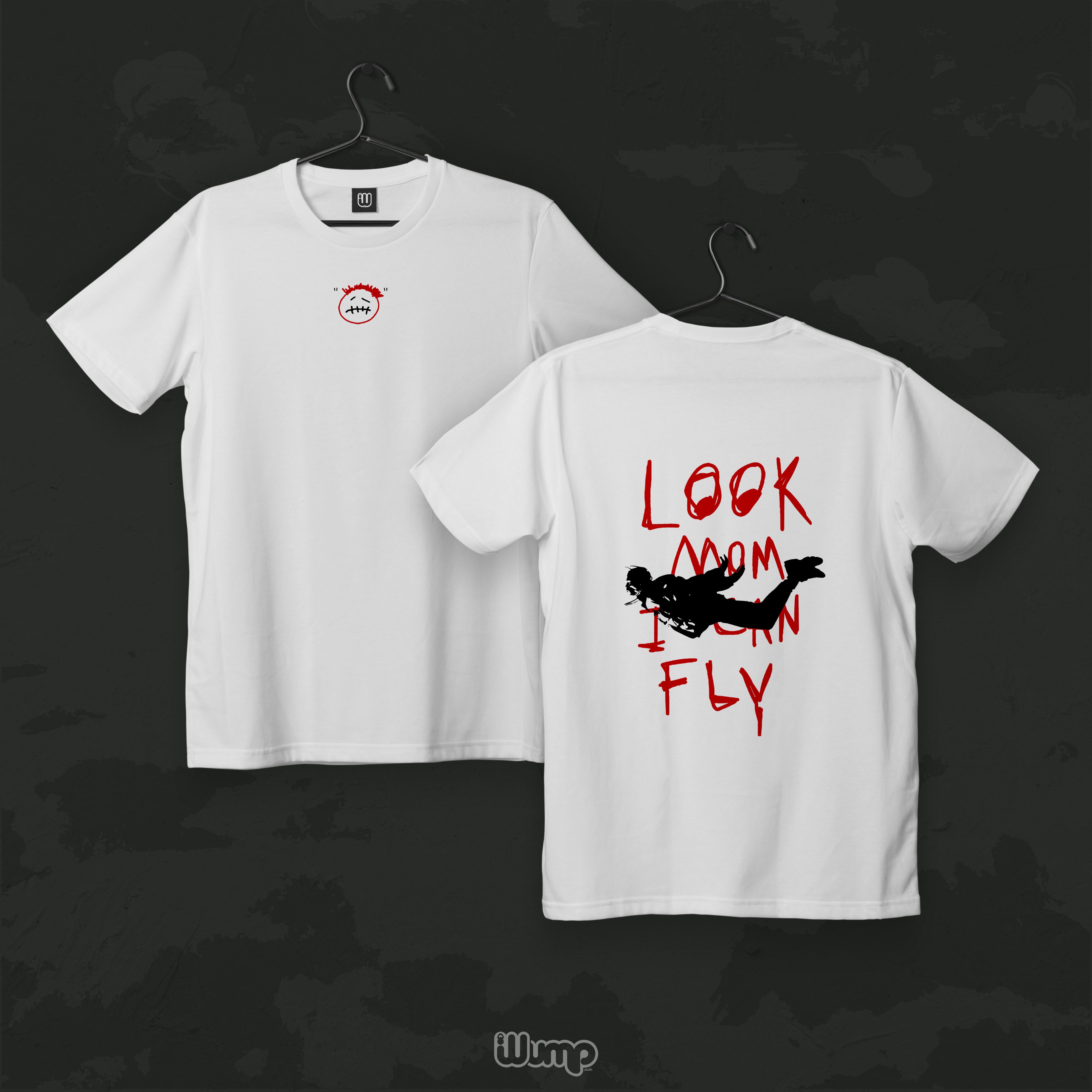 TRAVIS SCOTT LOOK MOM I CAN FLY OVERSIZE T-SHIRT