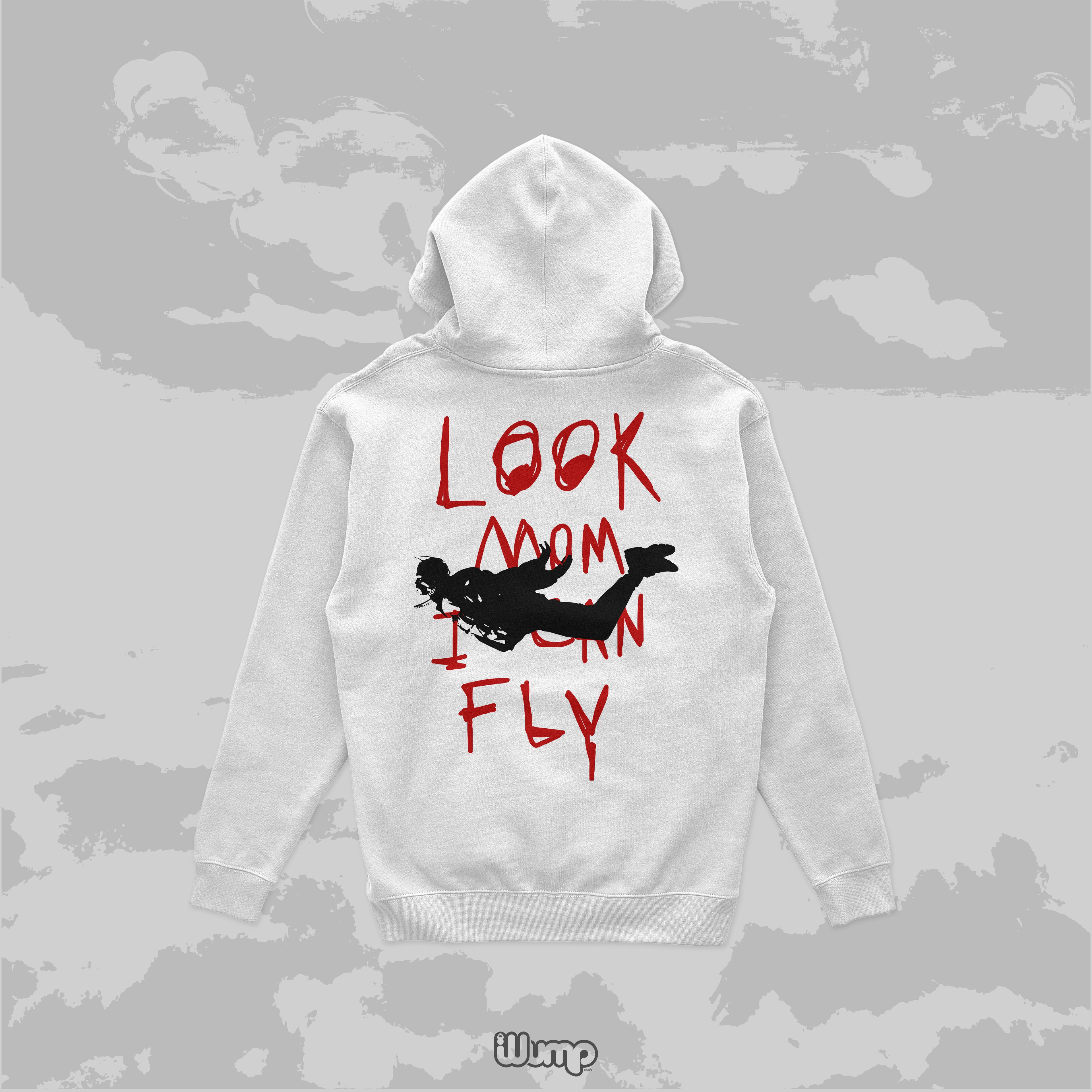 TRAVIS SCOTT LOOK MOM I CAN FLY OVERSIZE HOODIE