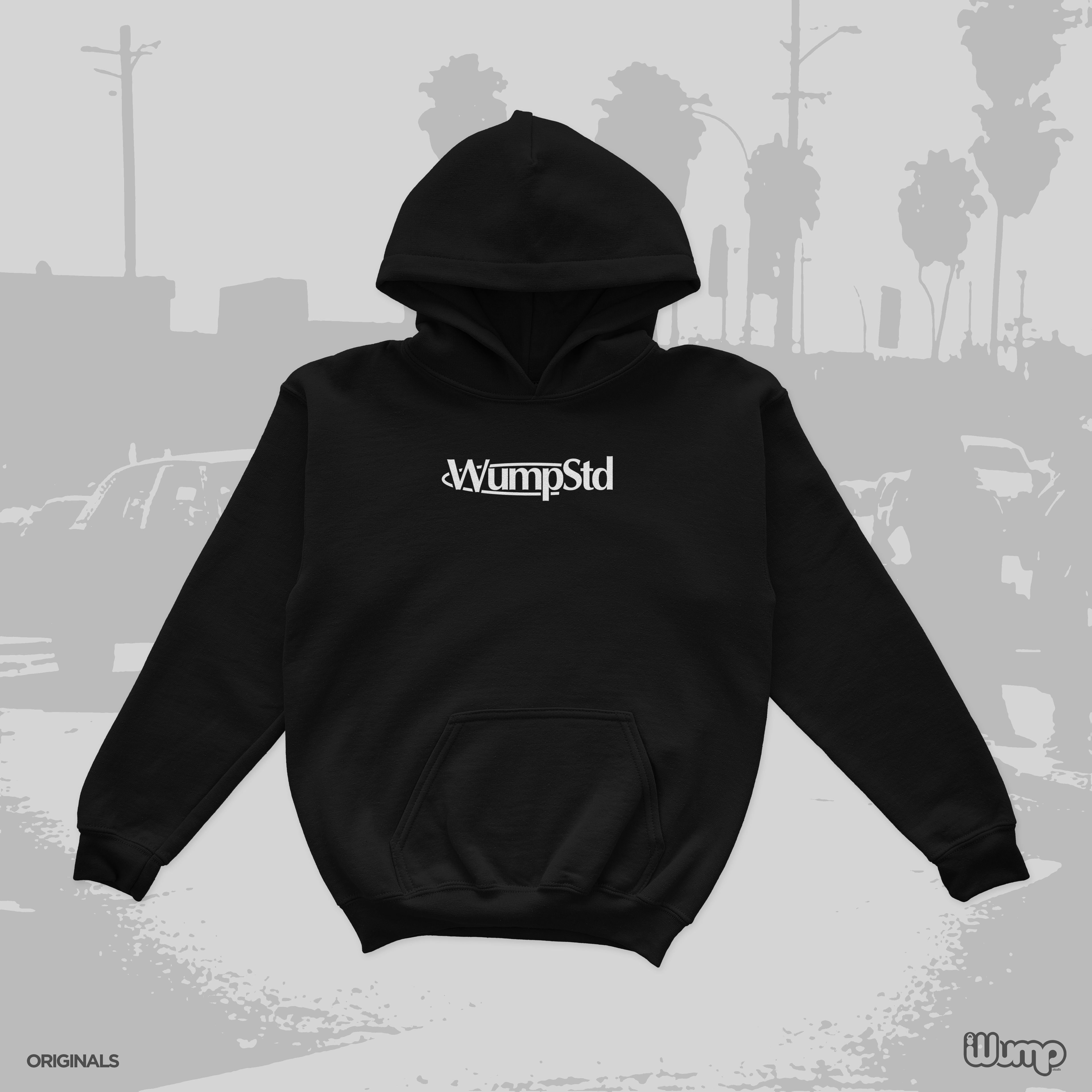 WUMPSTD ROUND OVERSIZE HOODIE