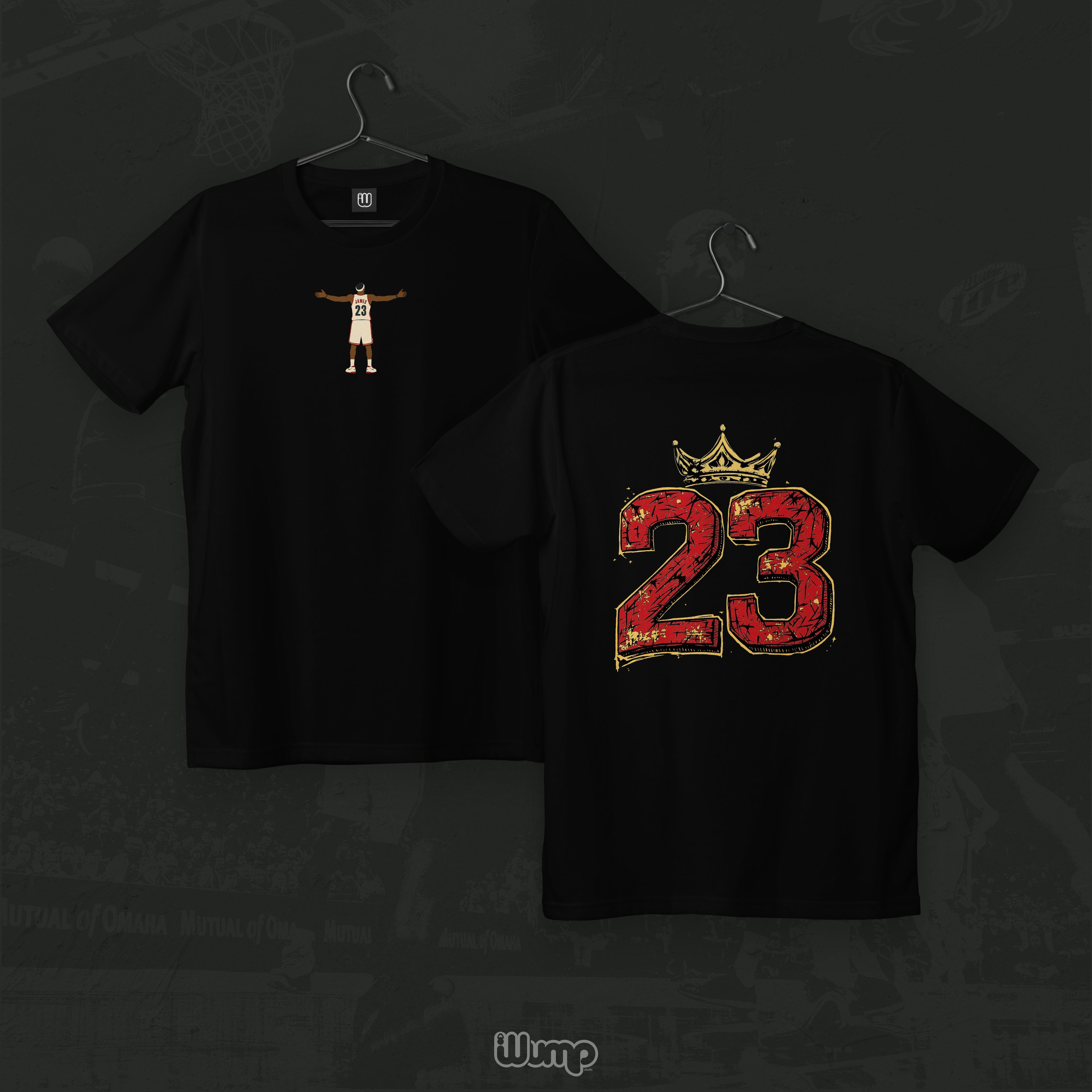 LeBron James "The King" Oversize T-Shirt WumpHoop