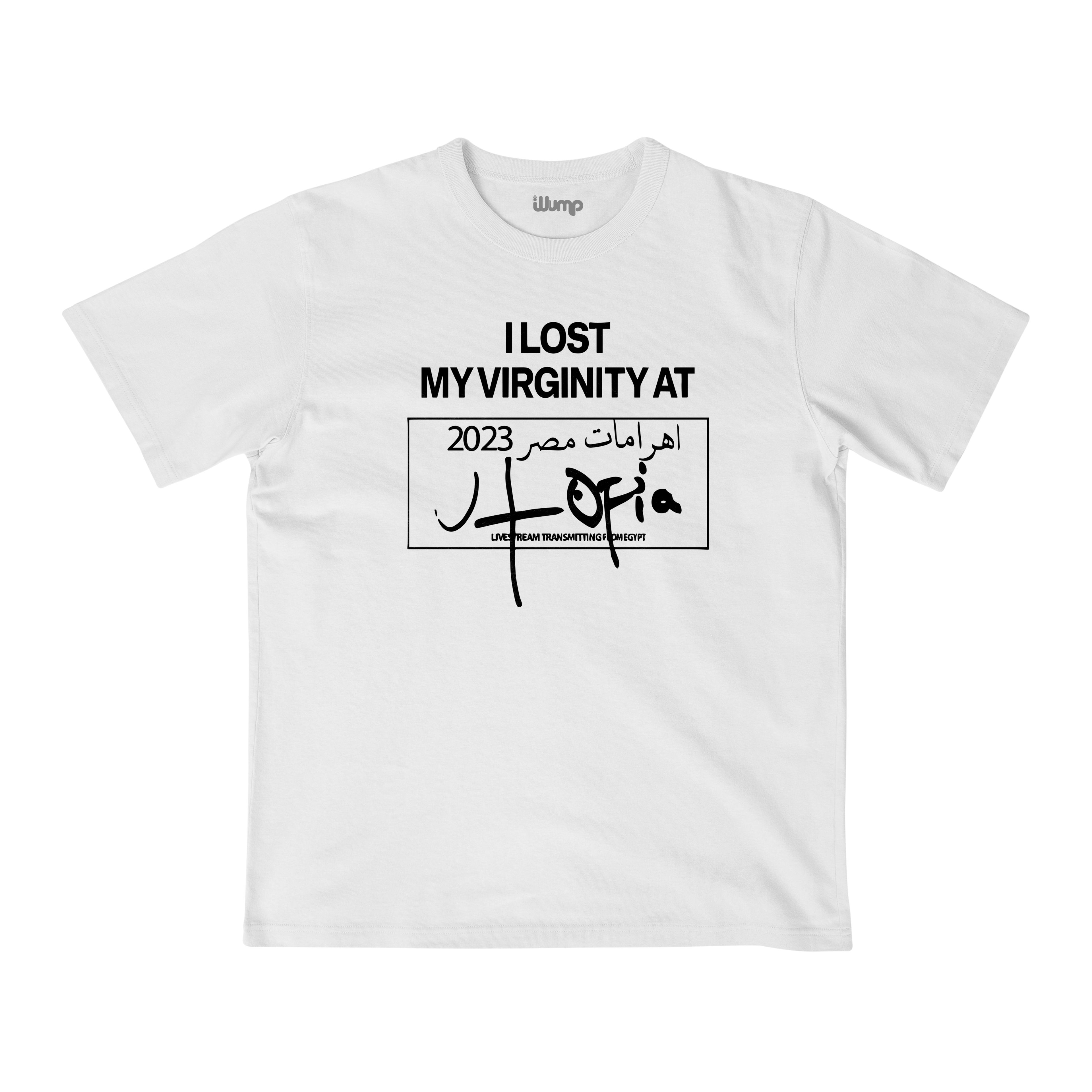 TRAVIS SCOTT LOST VIRGINITY AT UTOPIA OVERSIZE T-SHIRT