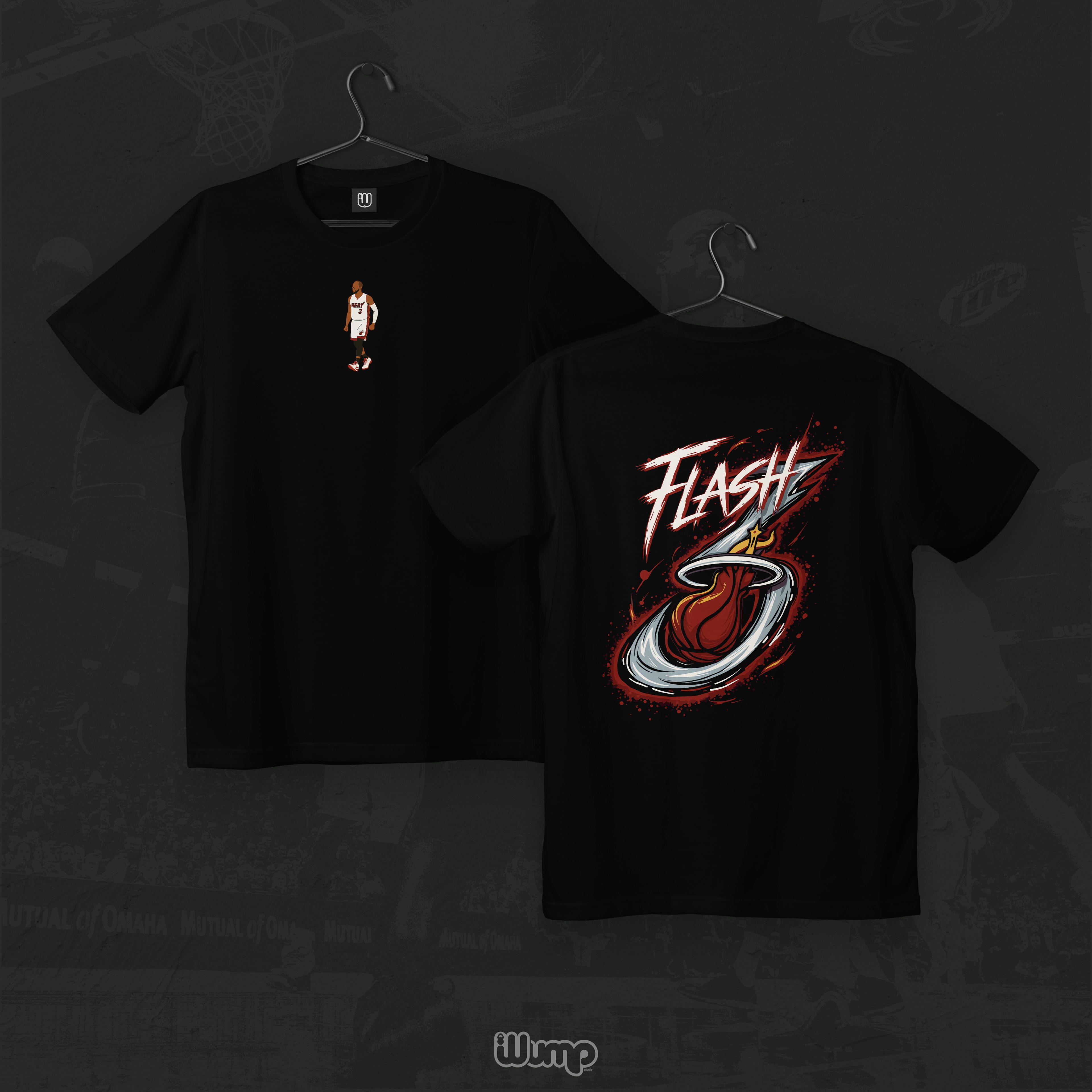 Dwyane Wade "The Flash" Oversize T-Shirt WumpHoop