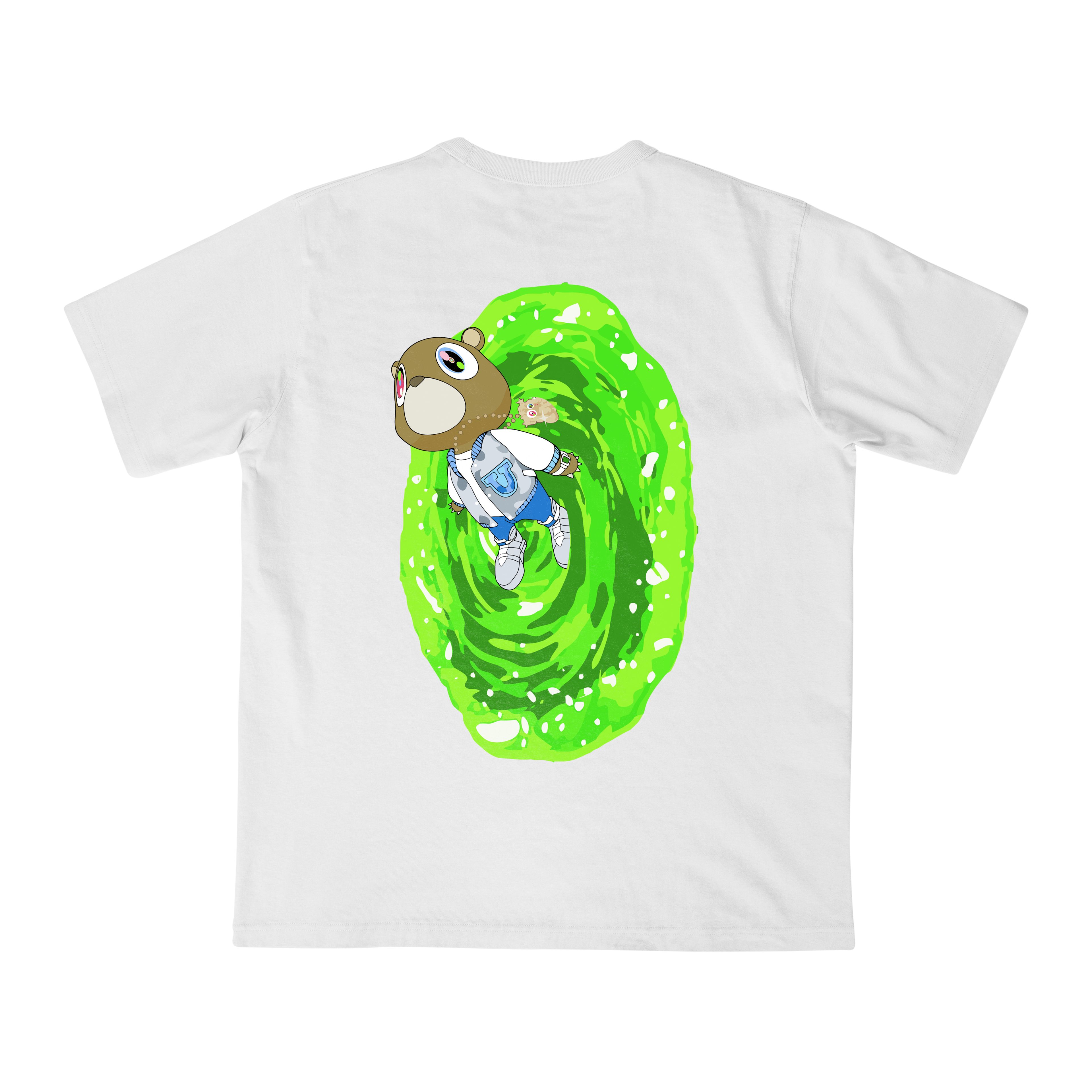 KANYE WEST GRADUATION RICK AND MORTY OVERSIZE T-SHIRT