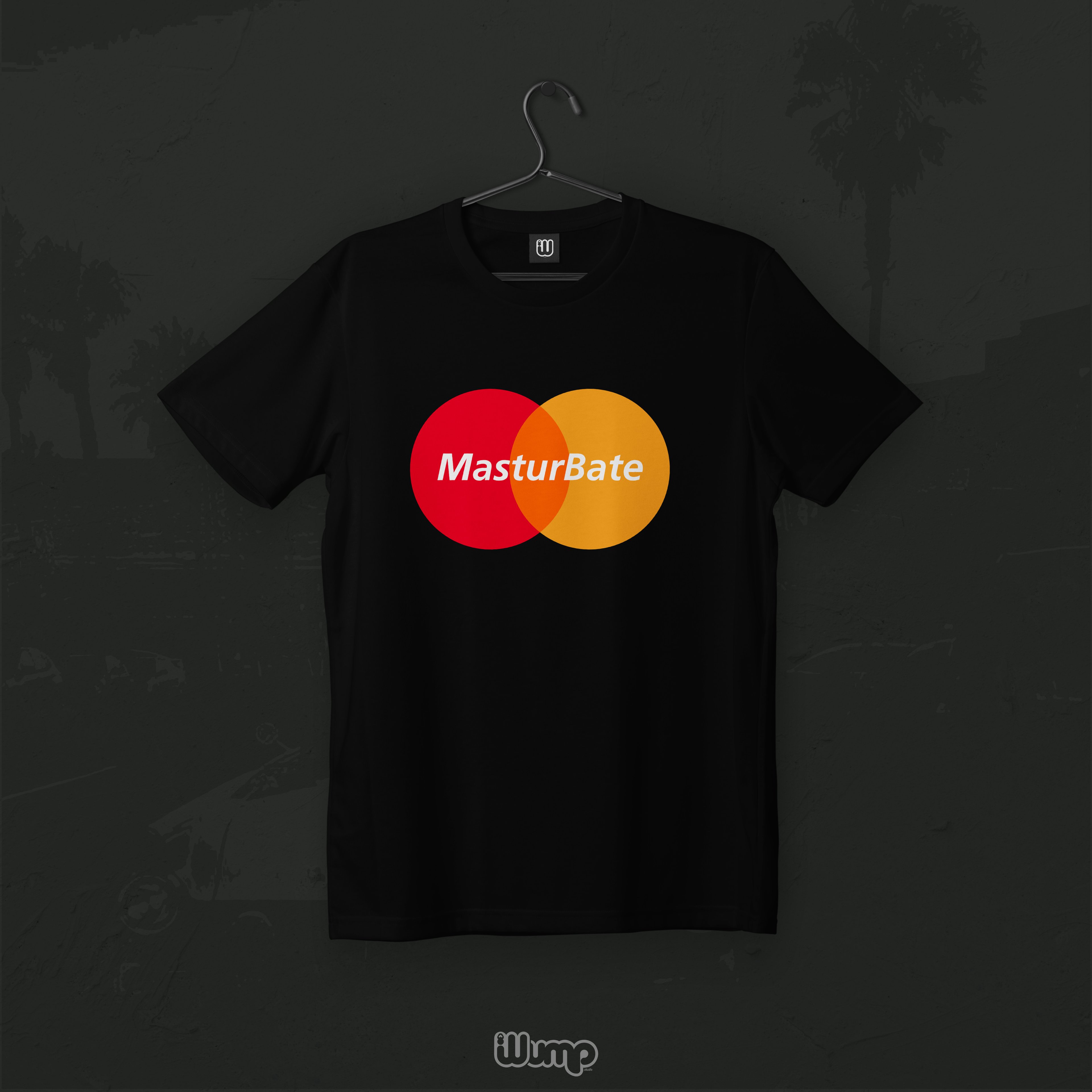 MASTERCARD MASTURBATE OVERSIZE T-SHIRT