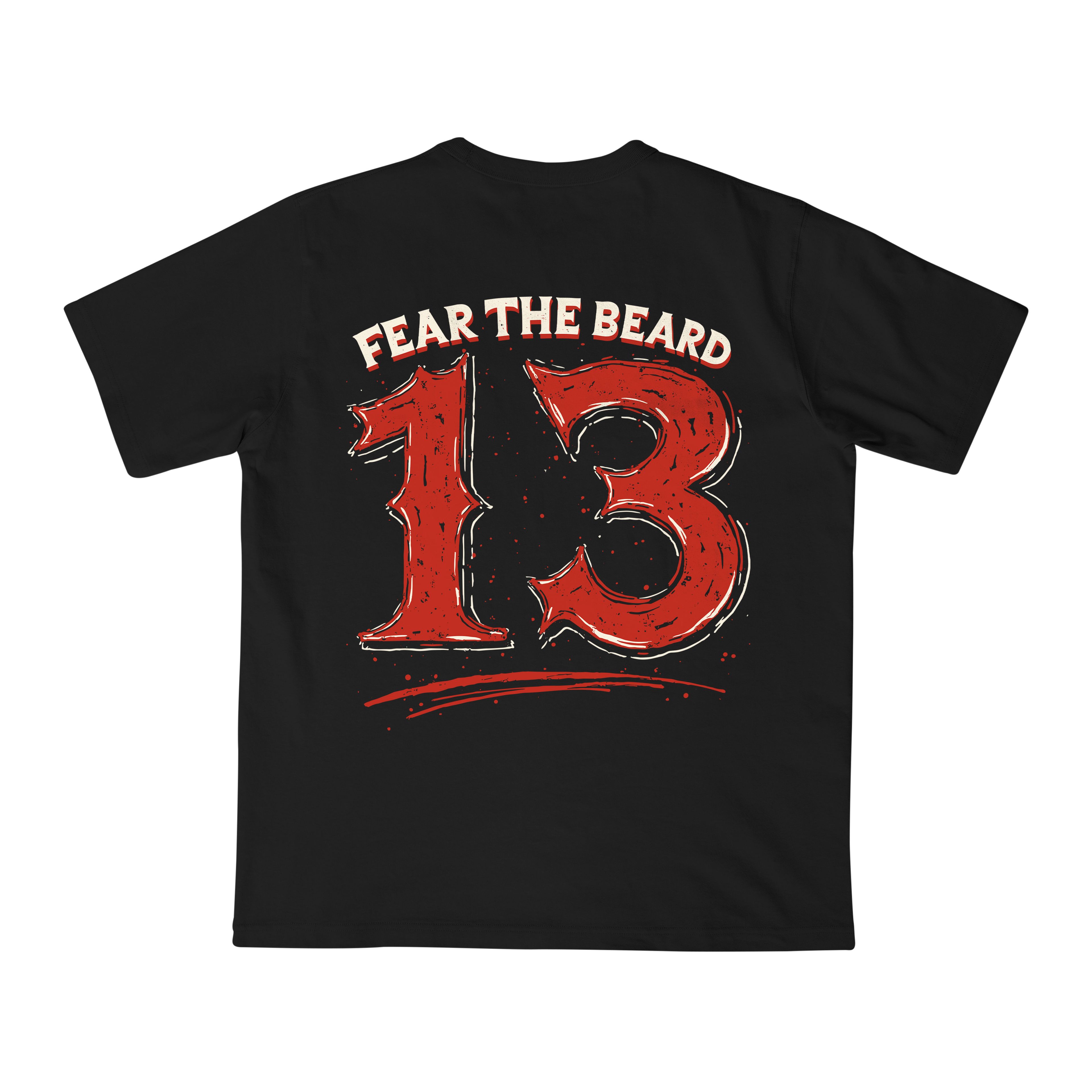 James Harden "Fear The Beard" Oversize T-Shirt WumpHoop