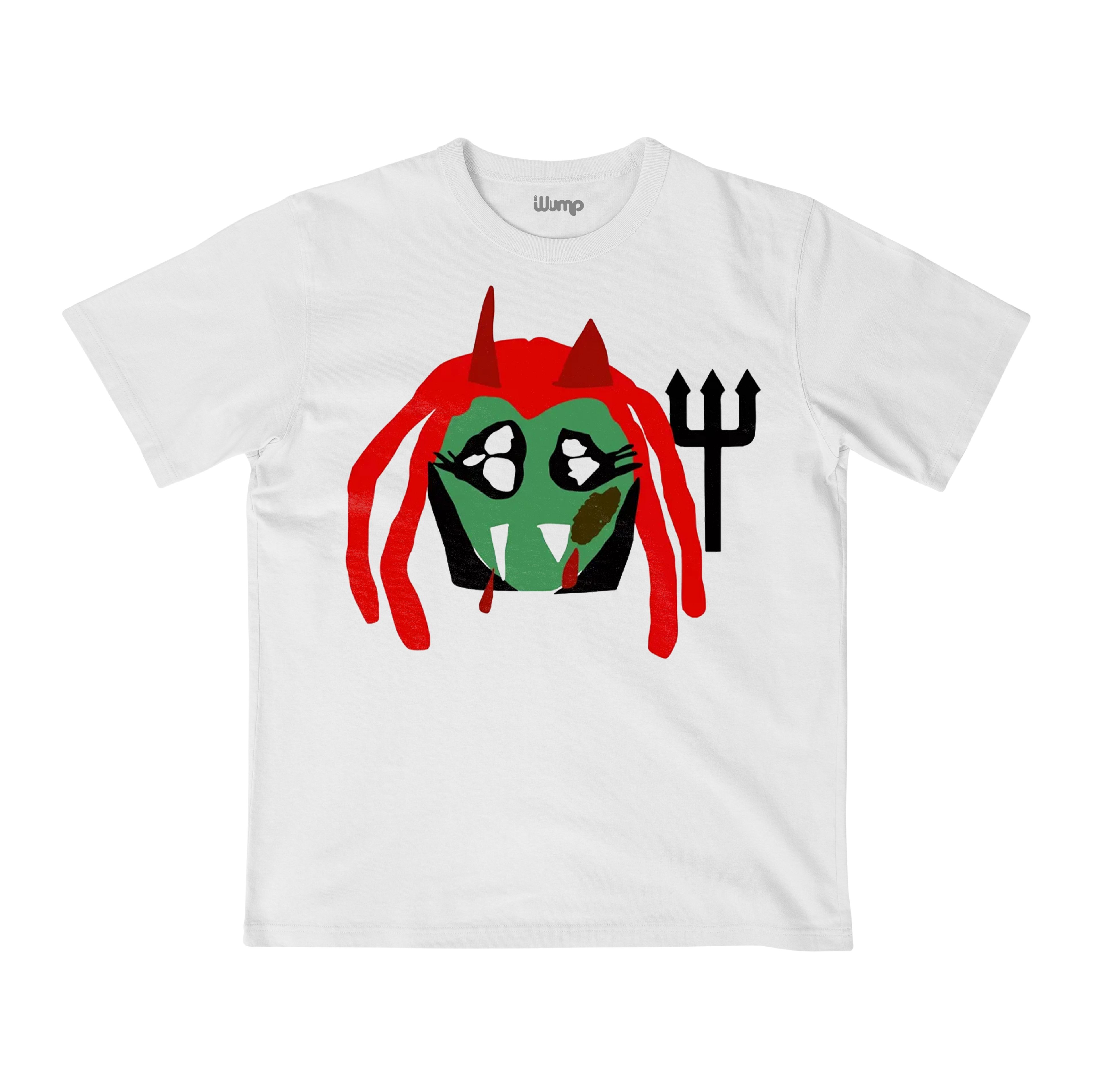 PLAYBOI CARTI KING VAMP RED OVERSIZE T-SHIRT