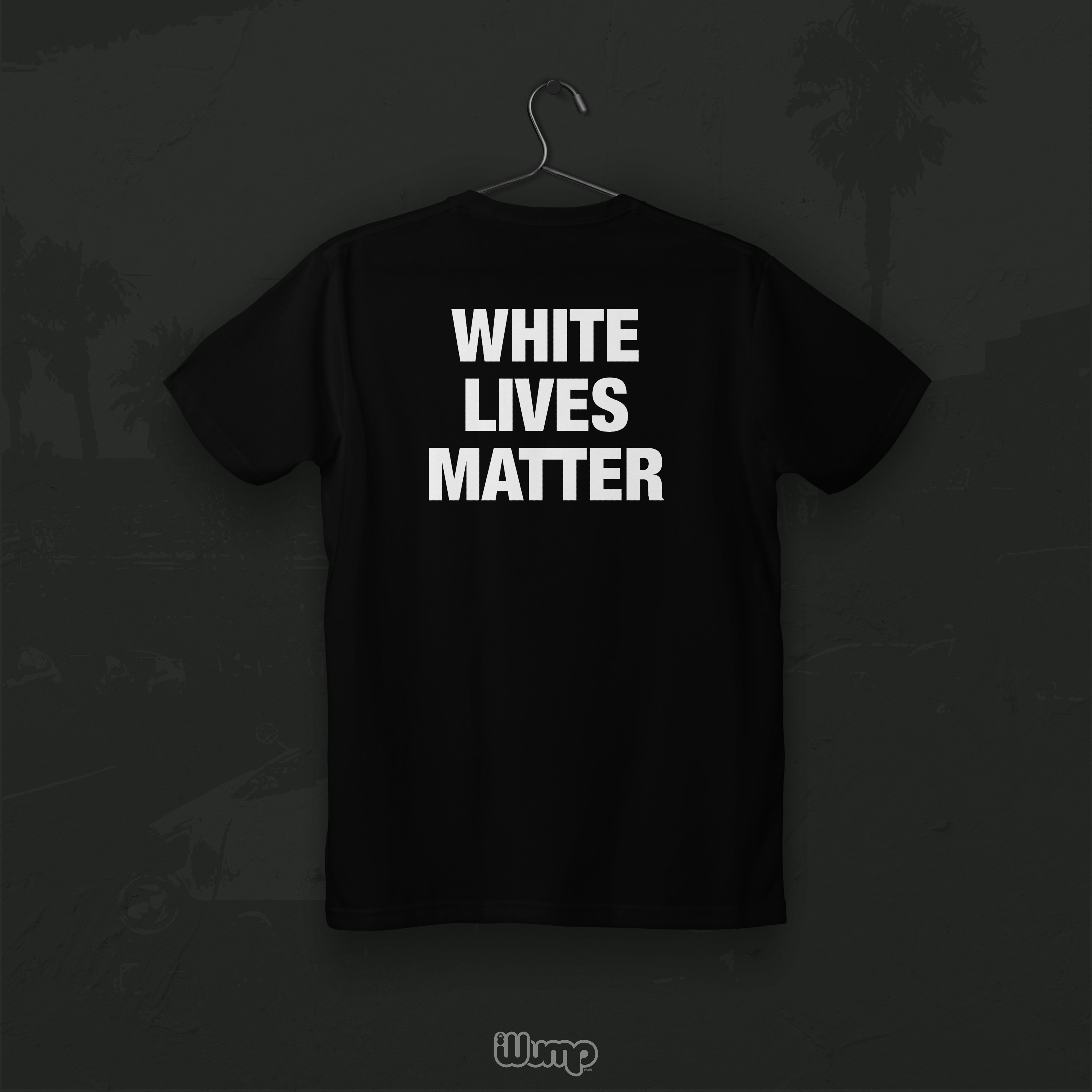 WHITE LIVES MATTER OVERSIZE T-SHIRT