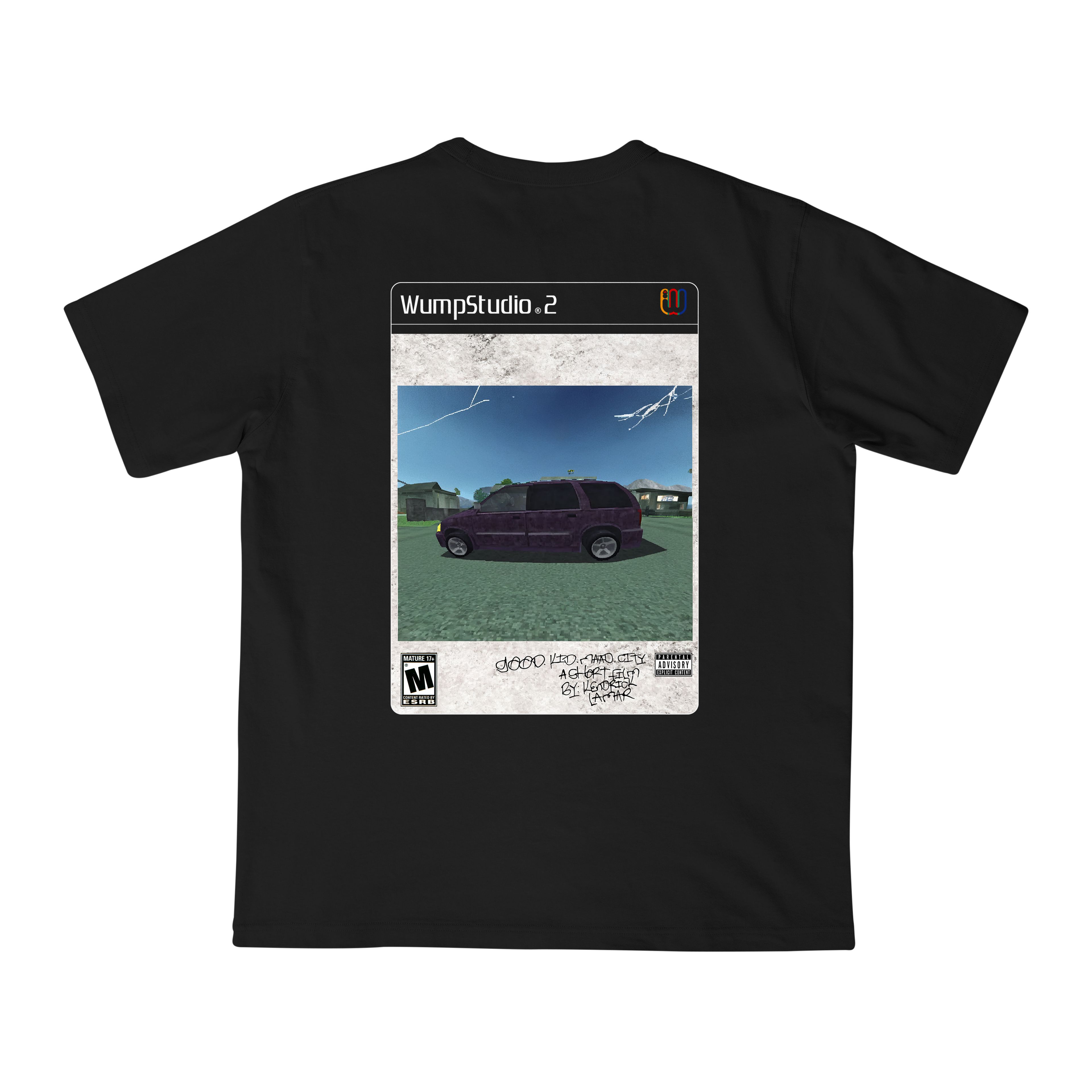 KENDRICK LAMAR GOOD KID MAAD CITY WS2 T-SHIRT