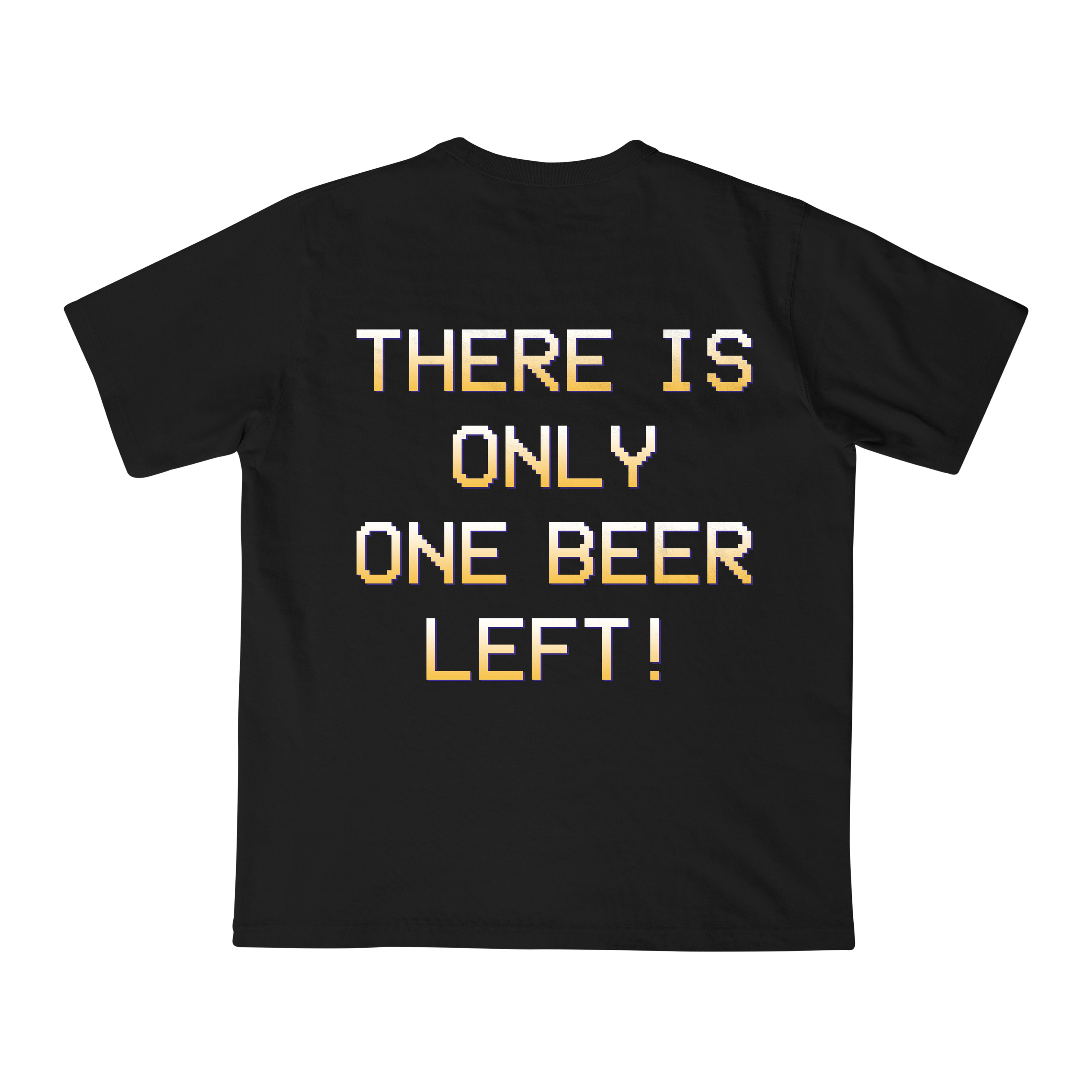 THERE'S ONLY ONE BEER LEFT MF DOOM OVERSIZE T-SHIRT