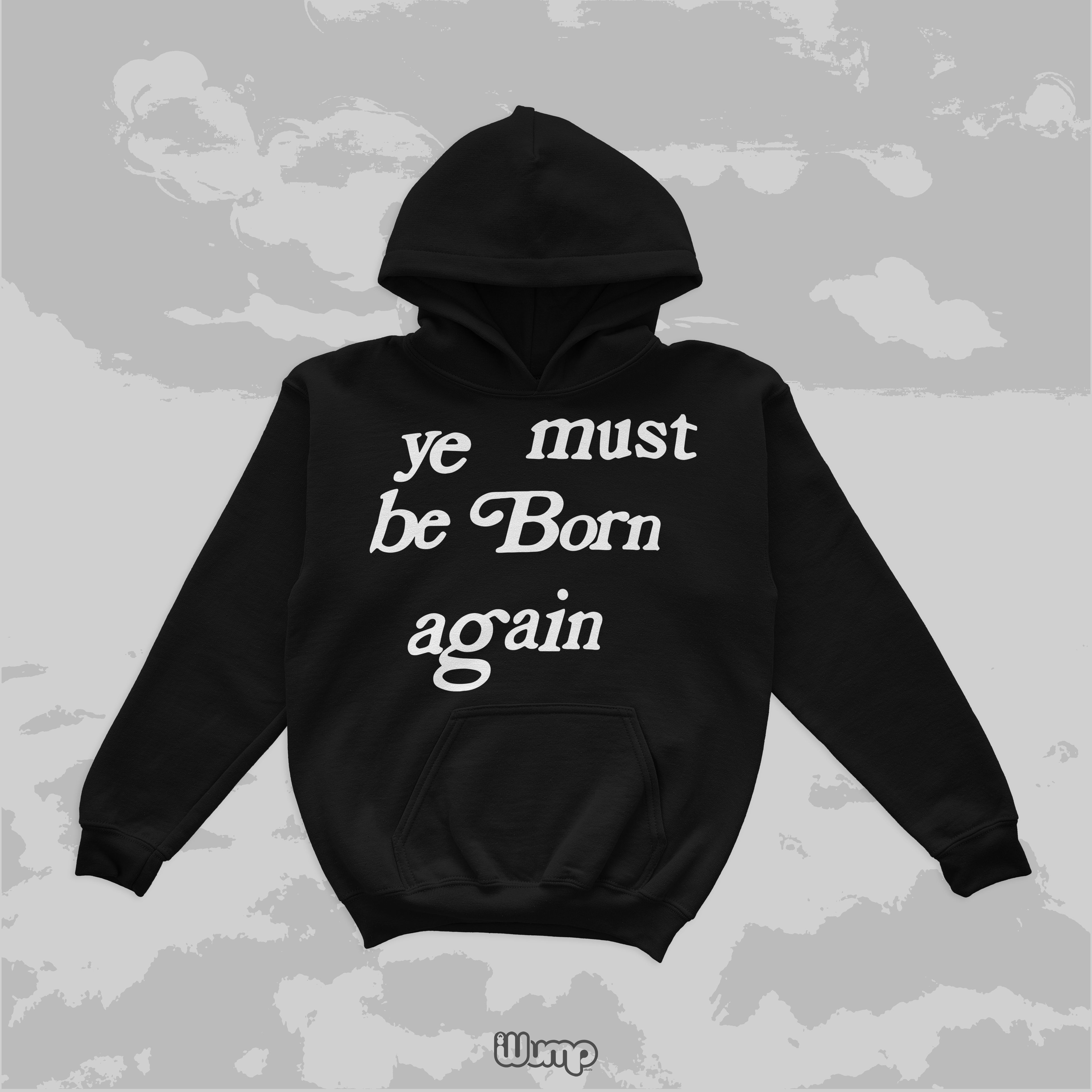 YE MUST BE BORN AGAIN OVERSIZE HOODIE