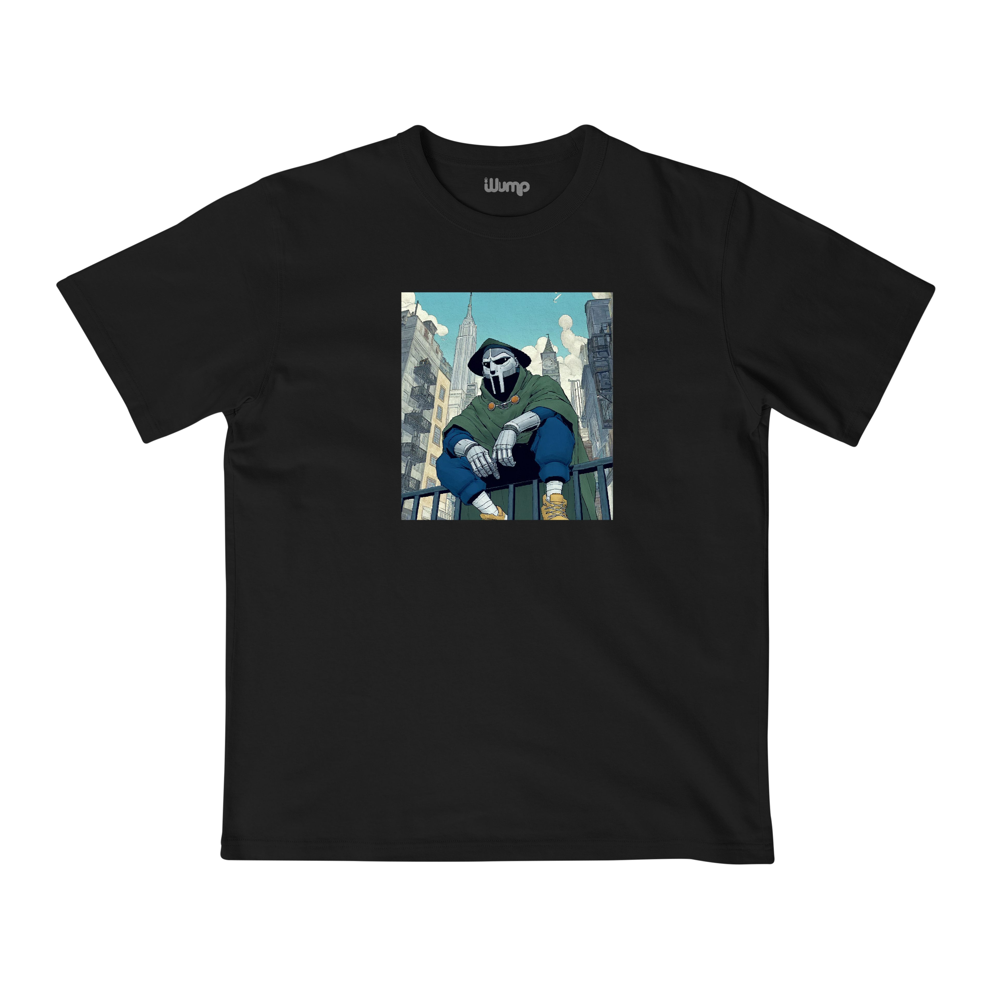 THERE'S ONLY ONE BEER LEFT MF DOOM OVERSIZE T-SHIRT