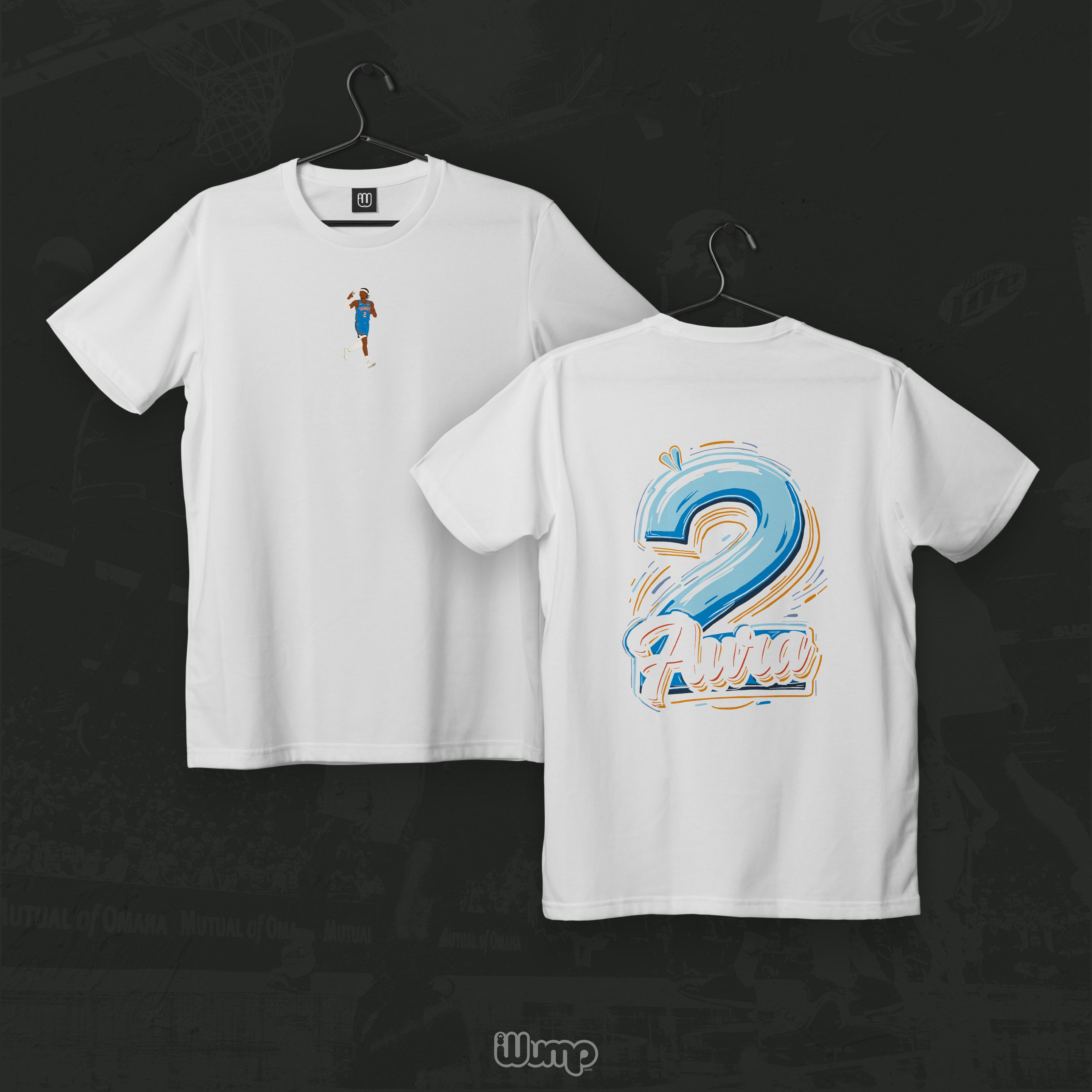 Shai Gilgeous-Alexander "Aura" Oversize T-Shirt WumpHoop
