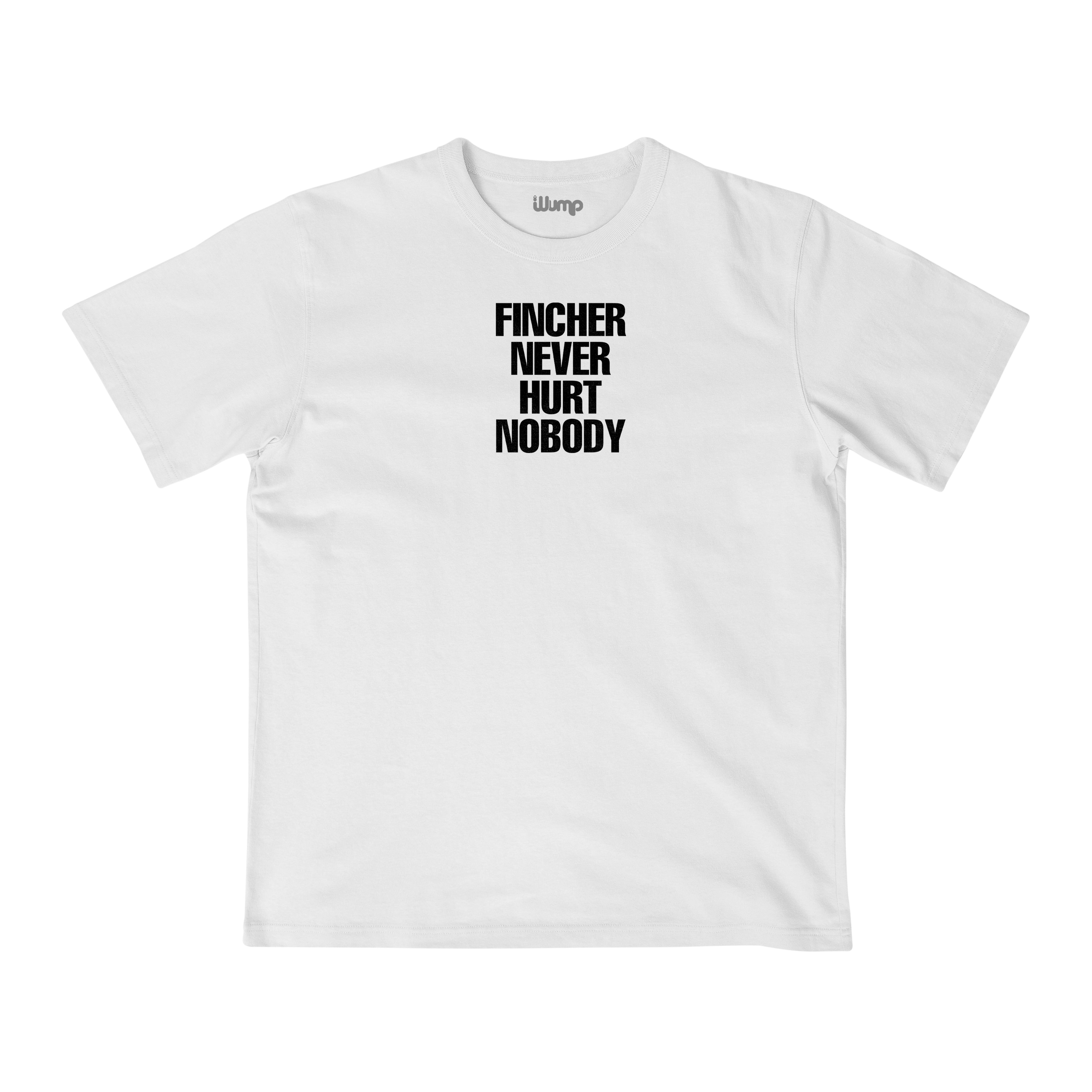 FINCHER NEVER HURT NOBODY DAVID FINCHER OVERSIZE T-SHIRT