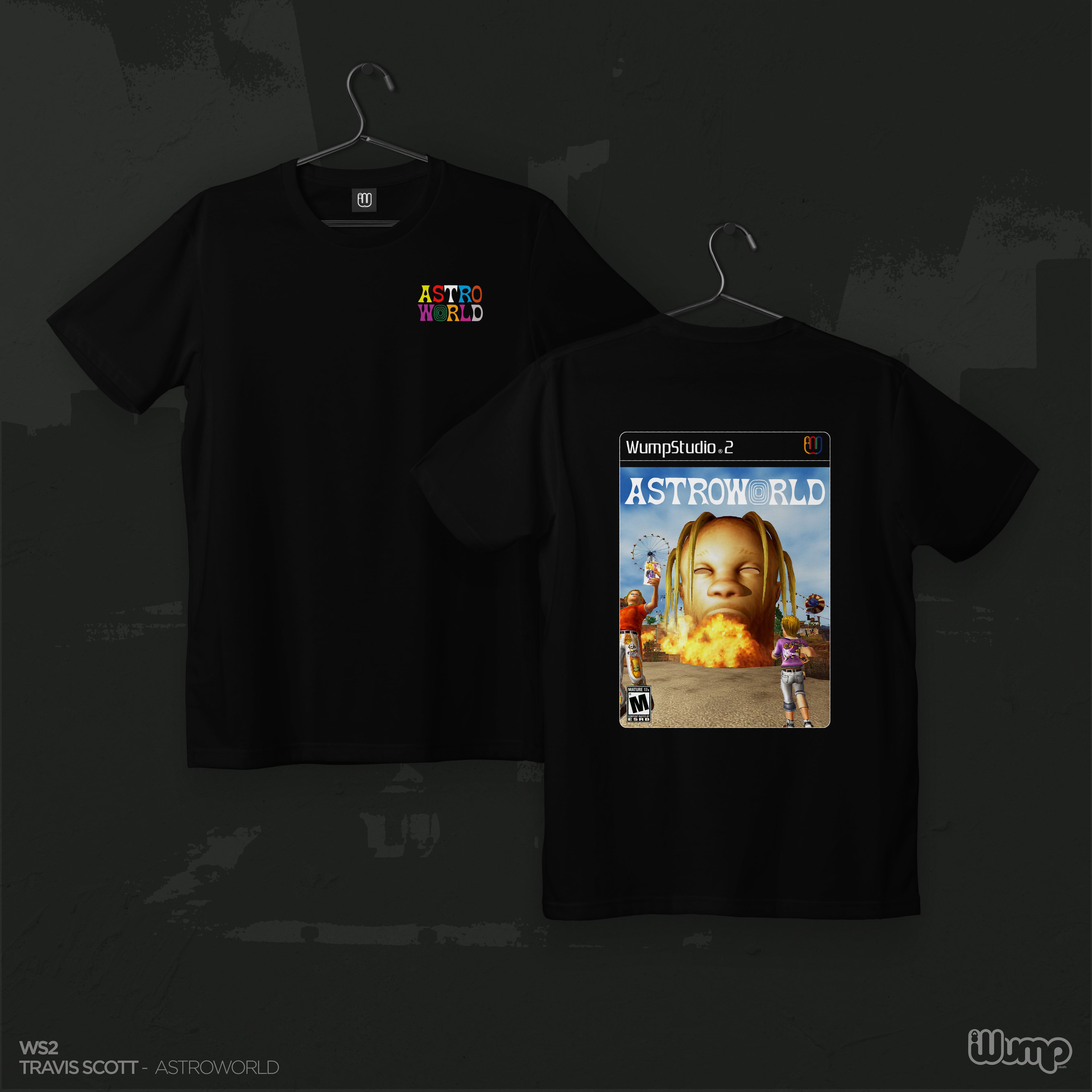 TRAVIS SCOTT ASTROWORLD WS2 T-SHIRT