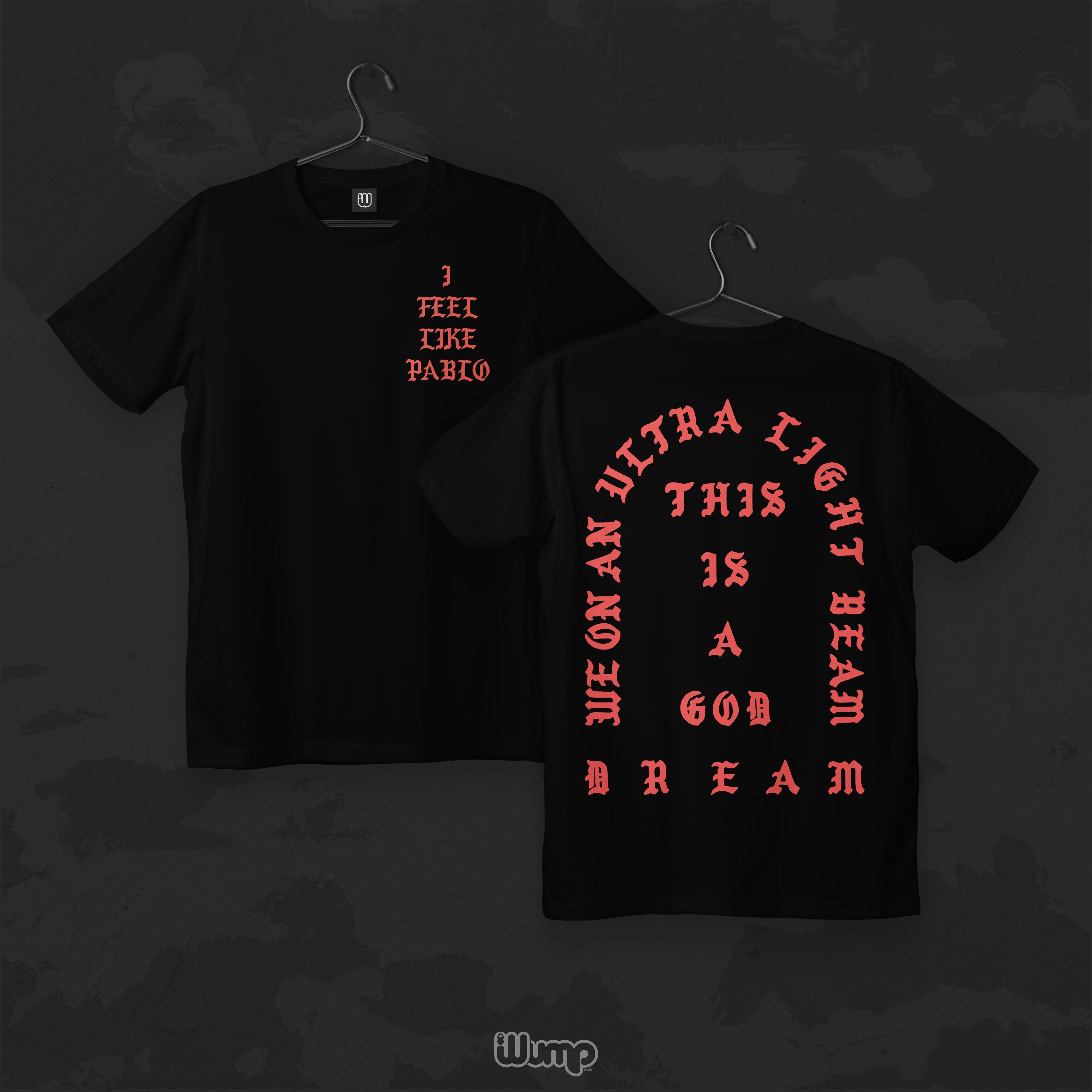 KANYE WEST I FEEL LIKE PABLO OVERSIZE T-SHIRT