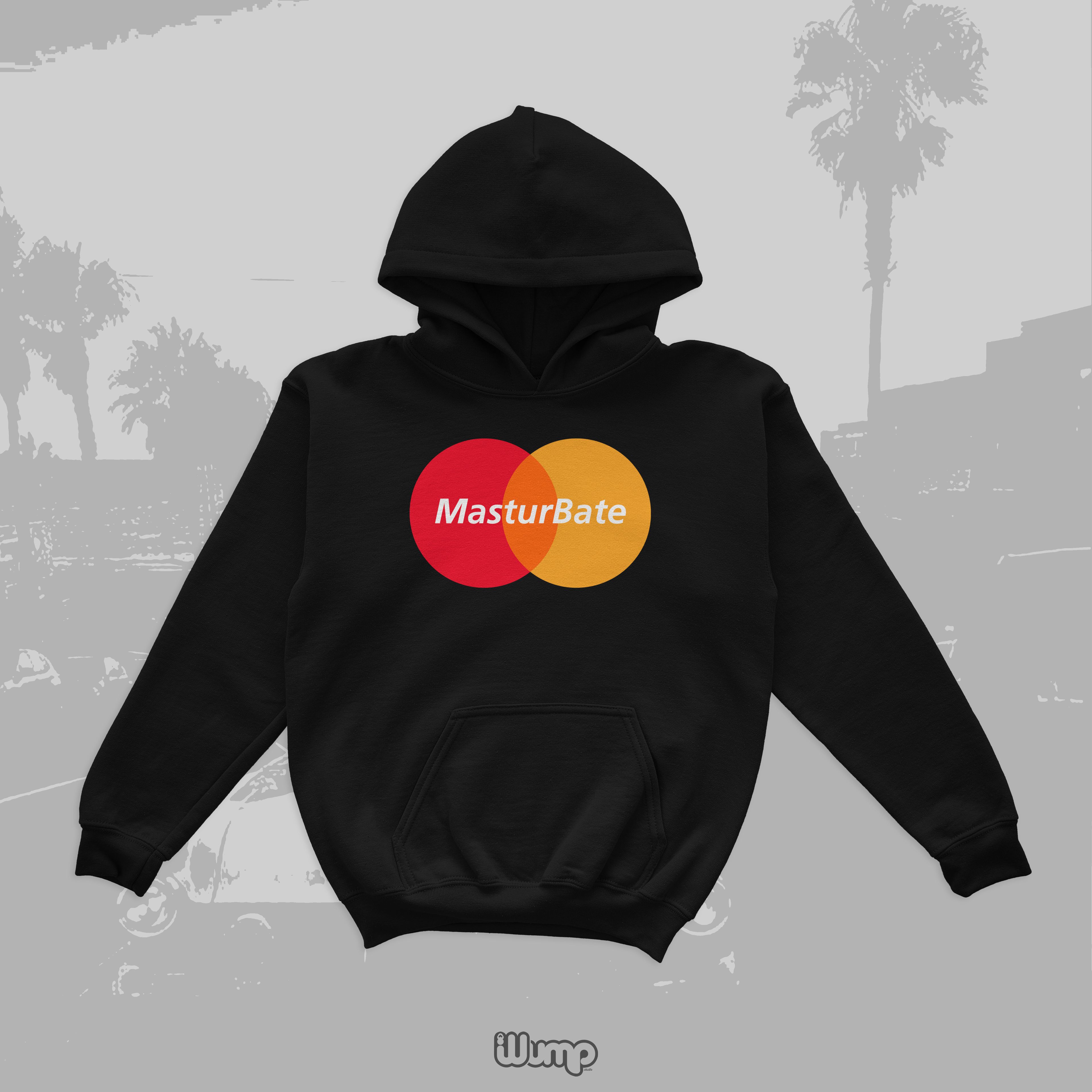 MASTERCARD MASTURBATE OVERSIZE HOODIE