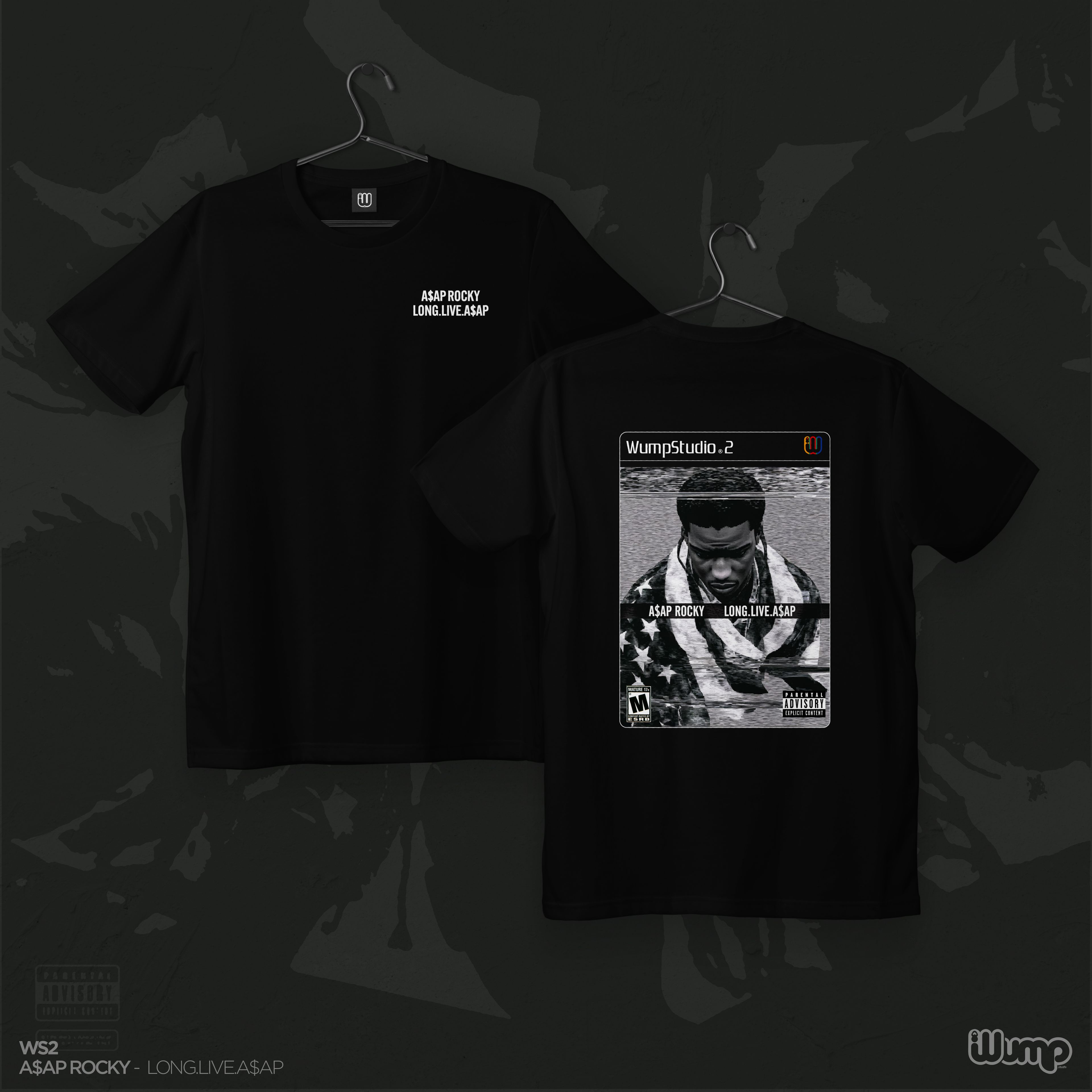 A$AP ROCKY LONG.LIVE.A$AP WS2 OVERSIZE T-SHIRT