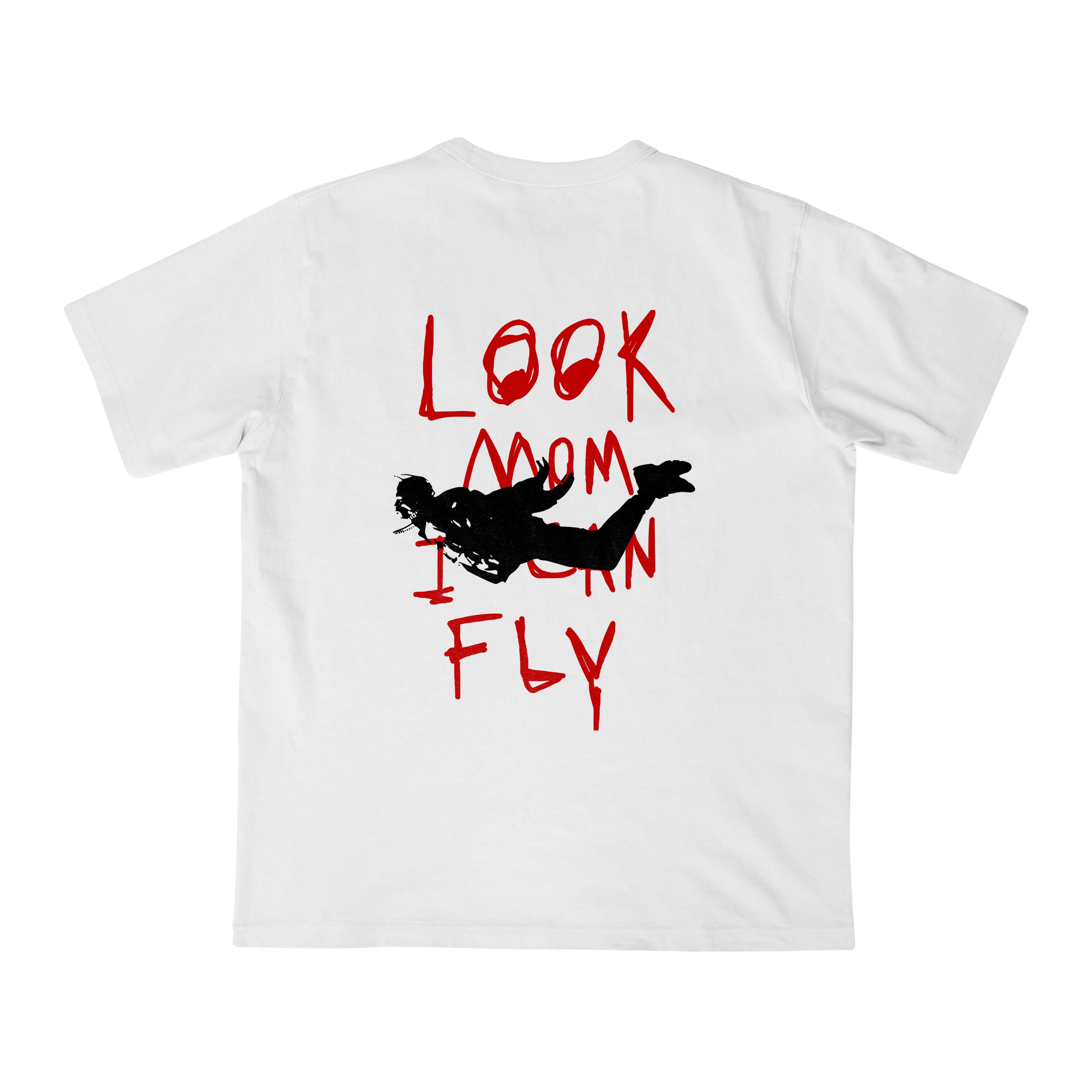 TRAVIS SCOTT LOOK MOM I CAN FLY OVERSIZE T-SHIRT