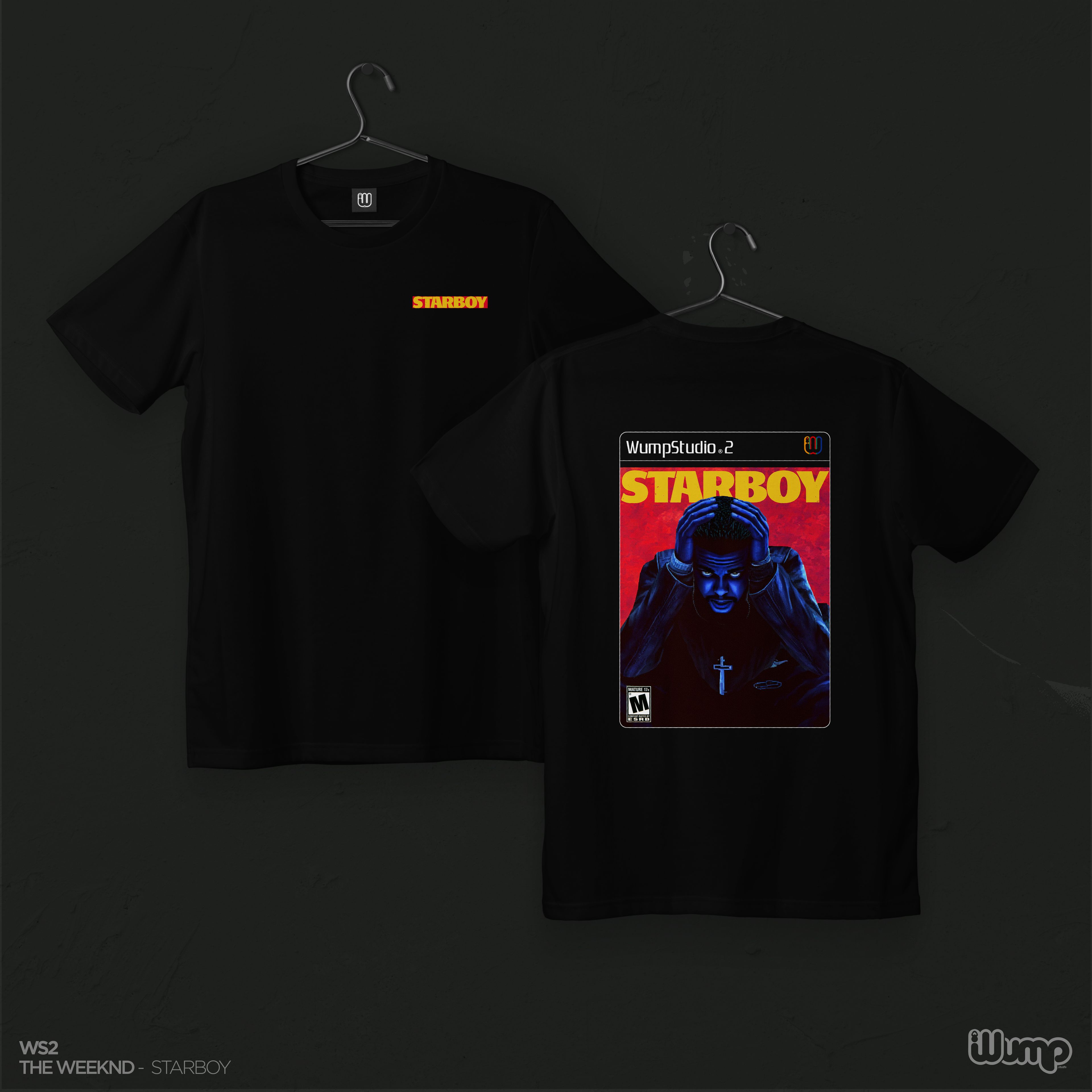 THE WEEKND STARBOY WS2 OVERSIZE T-SHIRT