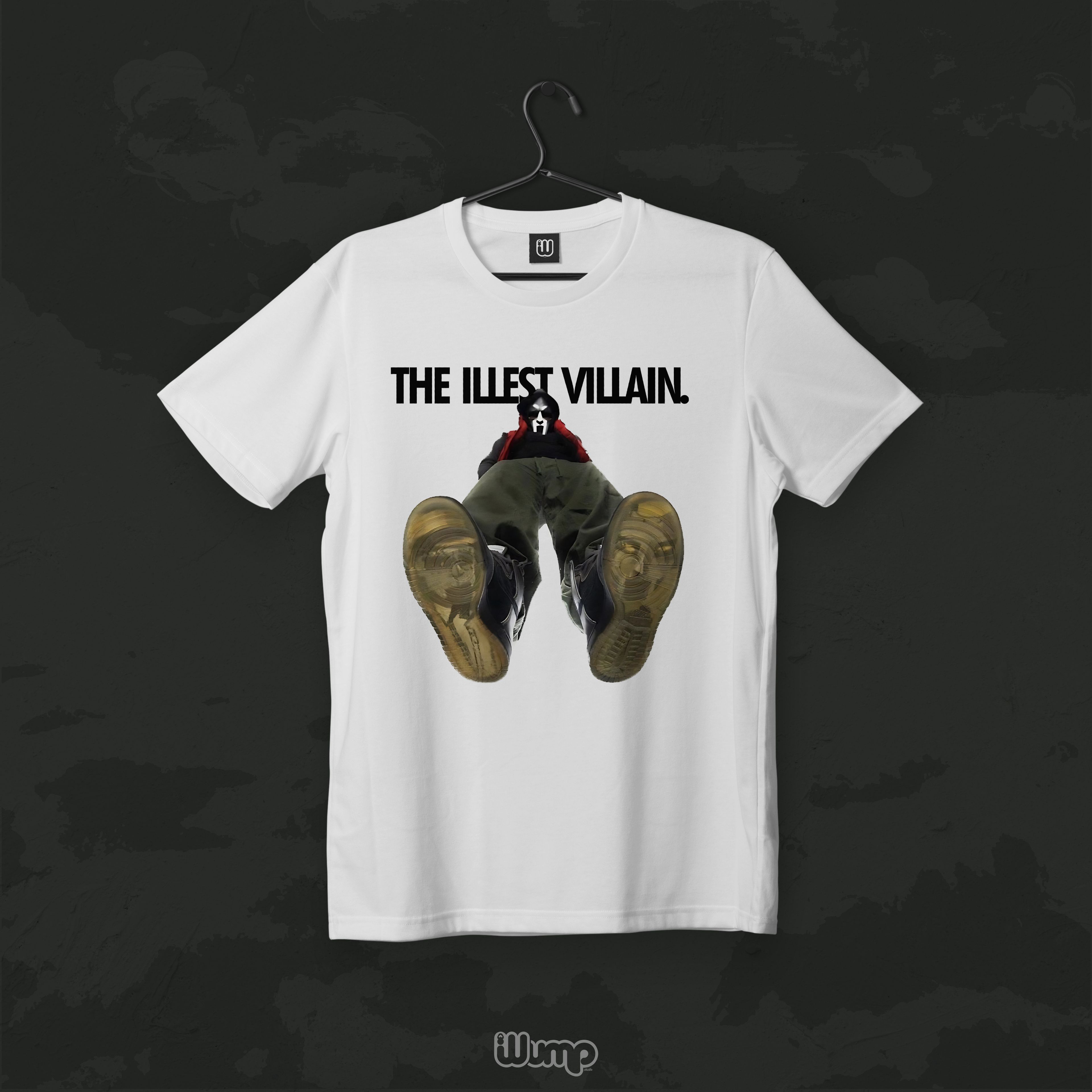 THE ILLEST VILLAIN MF DOOM OVERSIZE T-SHIRT