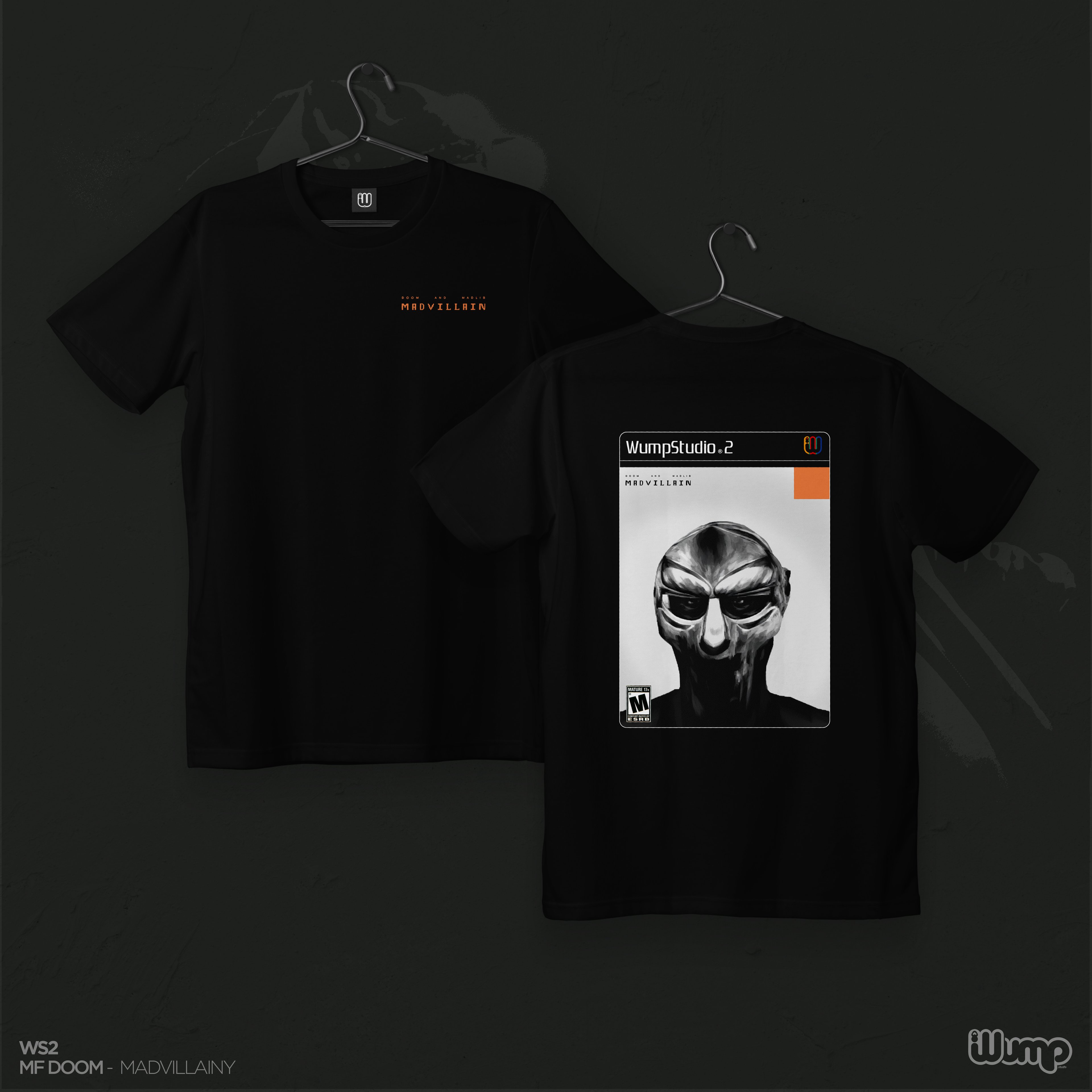 MF DOOM MADVILLAINY WS2 OVERSIZE T-SHIRT