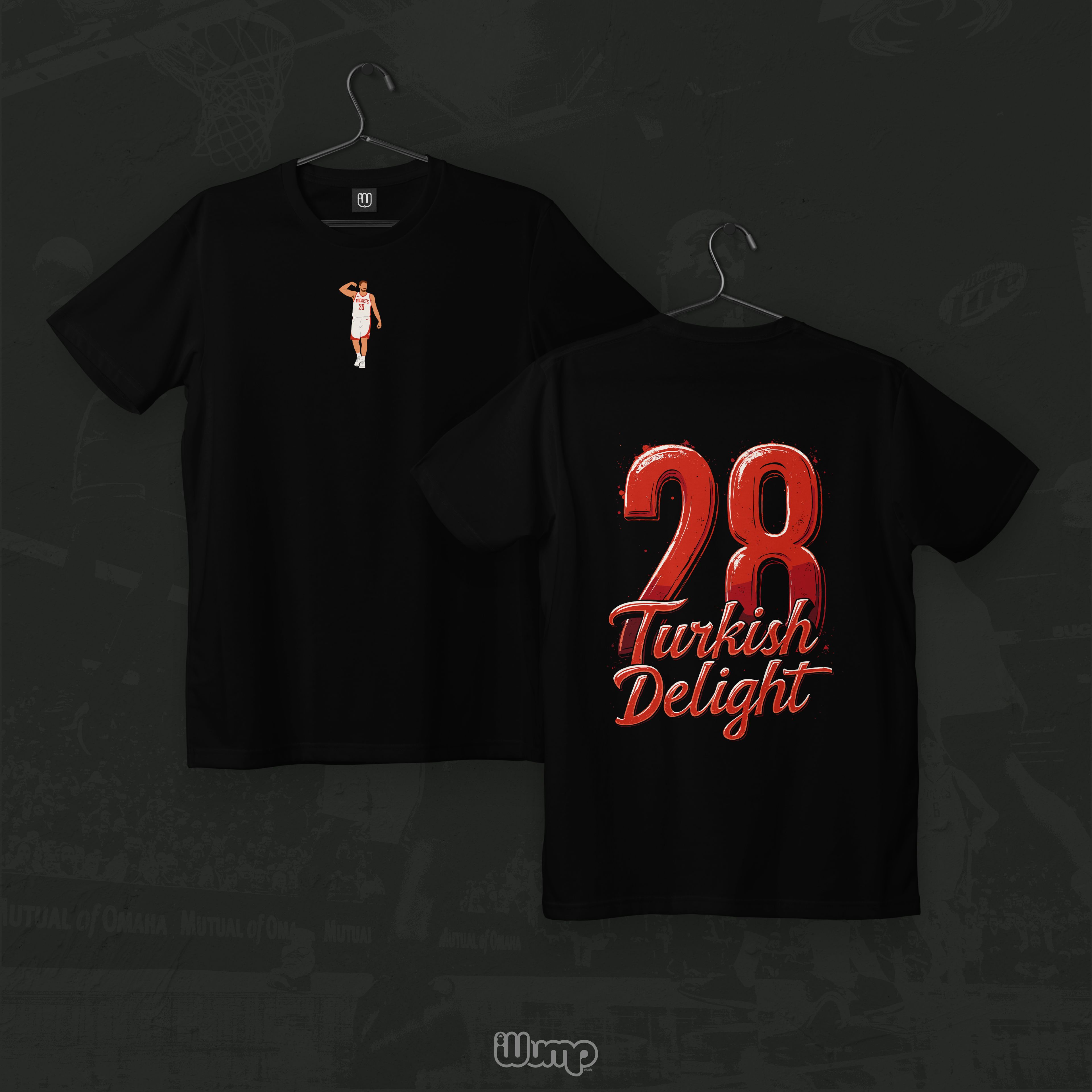 Alperen Şengün "Turkish Delight" Oversize T-Shirt WumpHoop