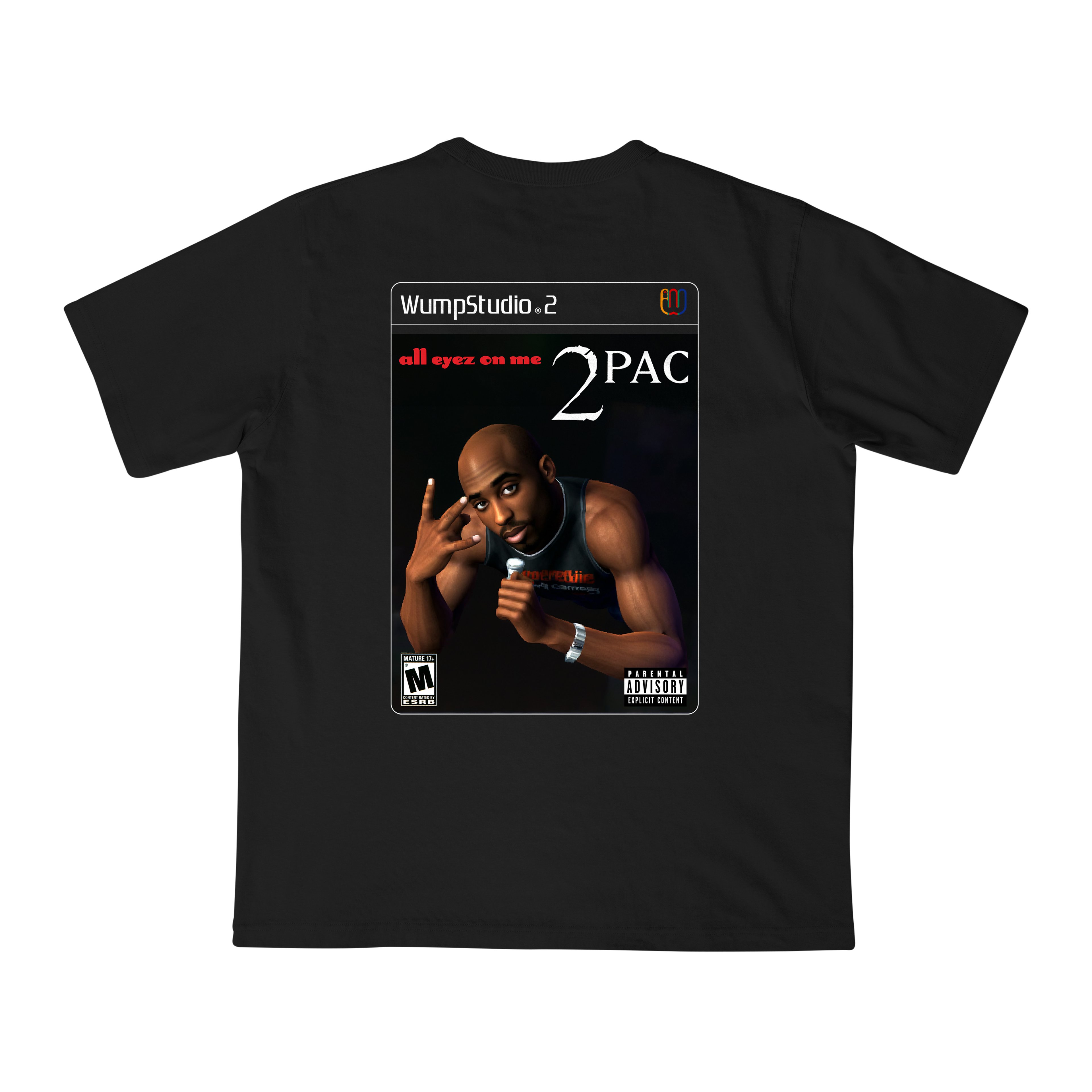 2PAC ALL EYEZ ON ME WS2 OVERSIZE T-SHIRT