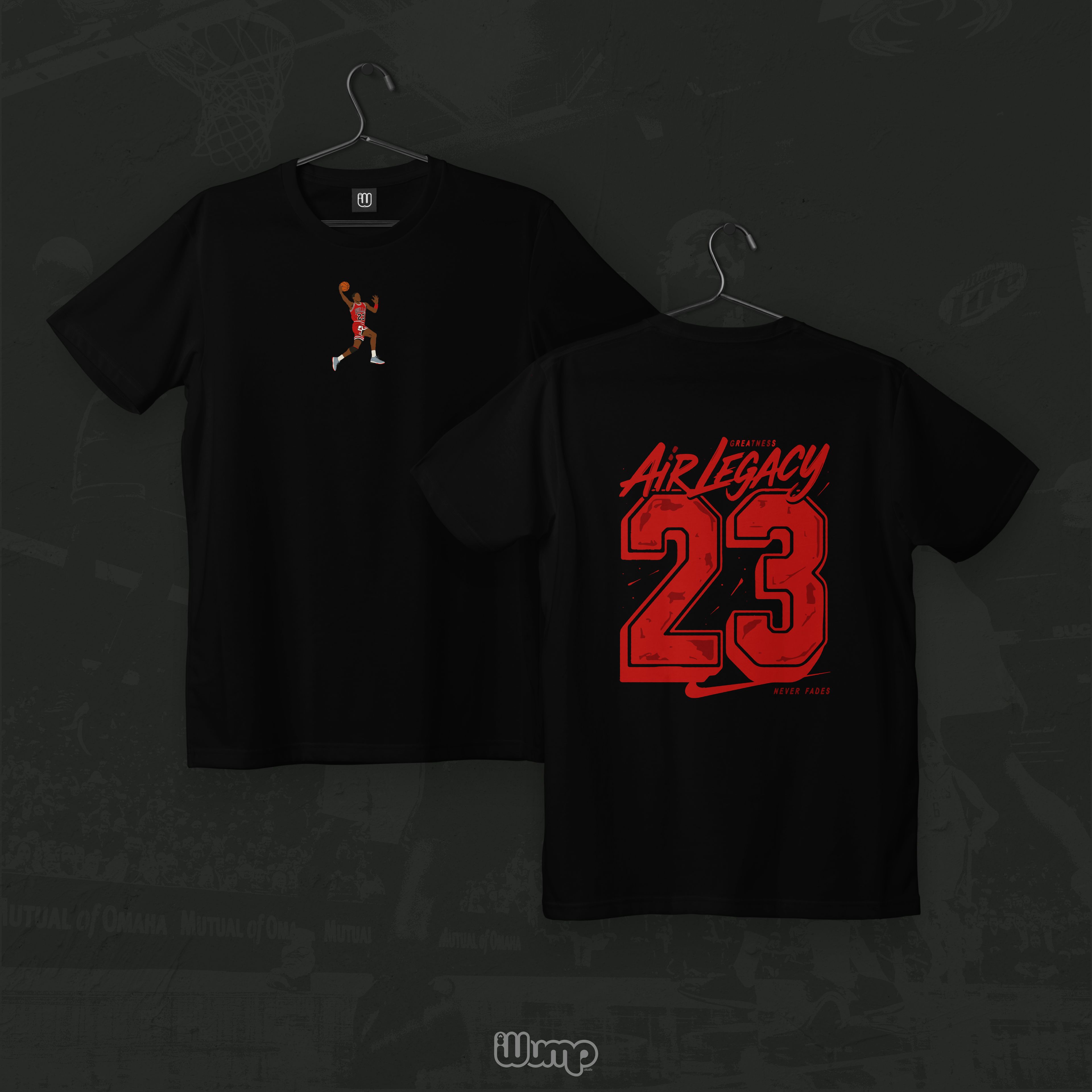 Michael Jordan "Air Legacy" Oversize T-Shirt WumpHoop