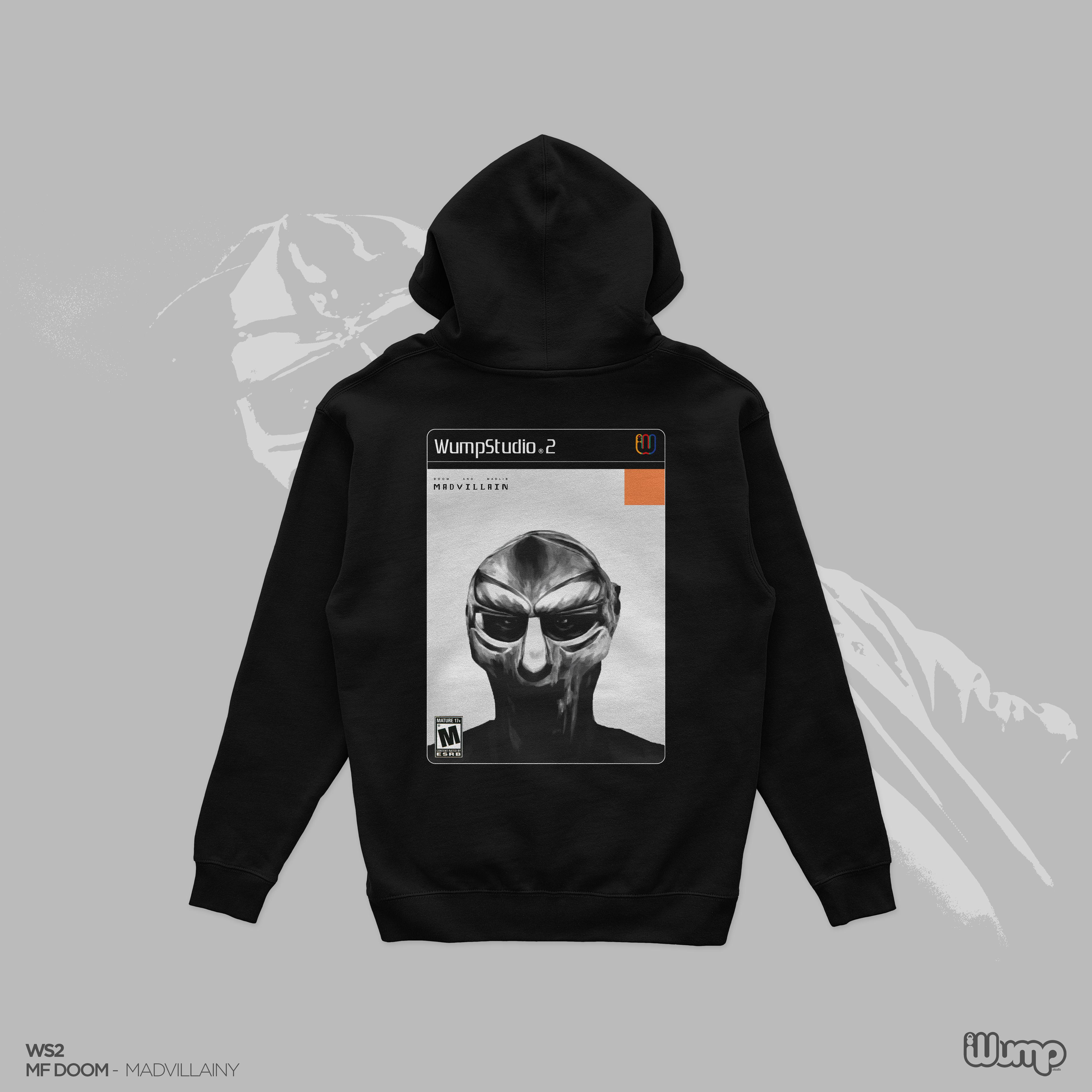 MF DOOM MADVILLAINY WS2 OVERSIZE HOODIE