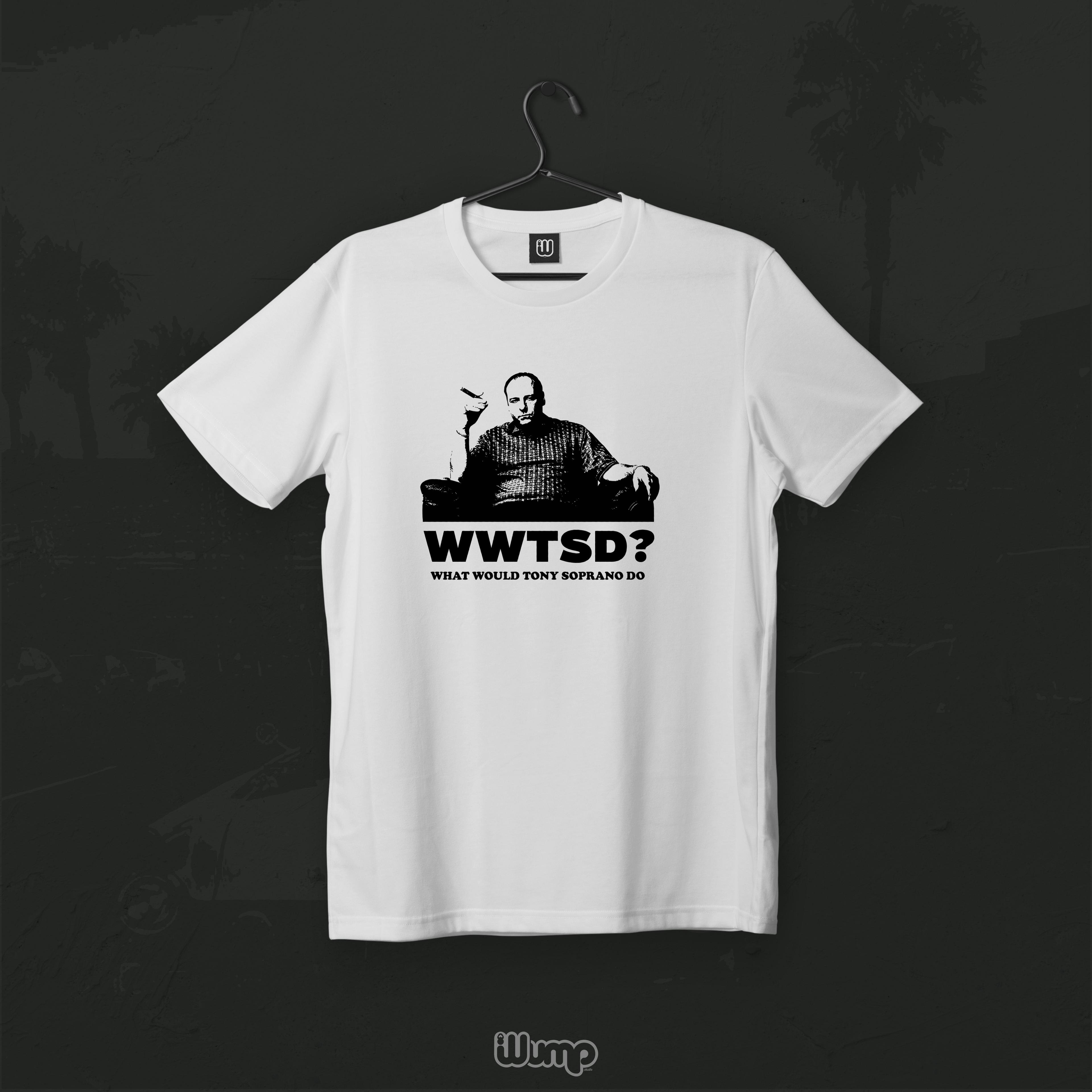 WHAT WOULD TONY SOPRANO DO? OVERSIZE T-SHIRT