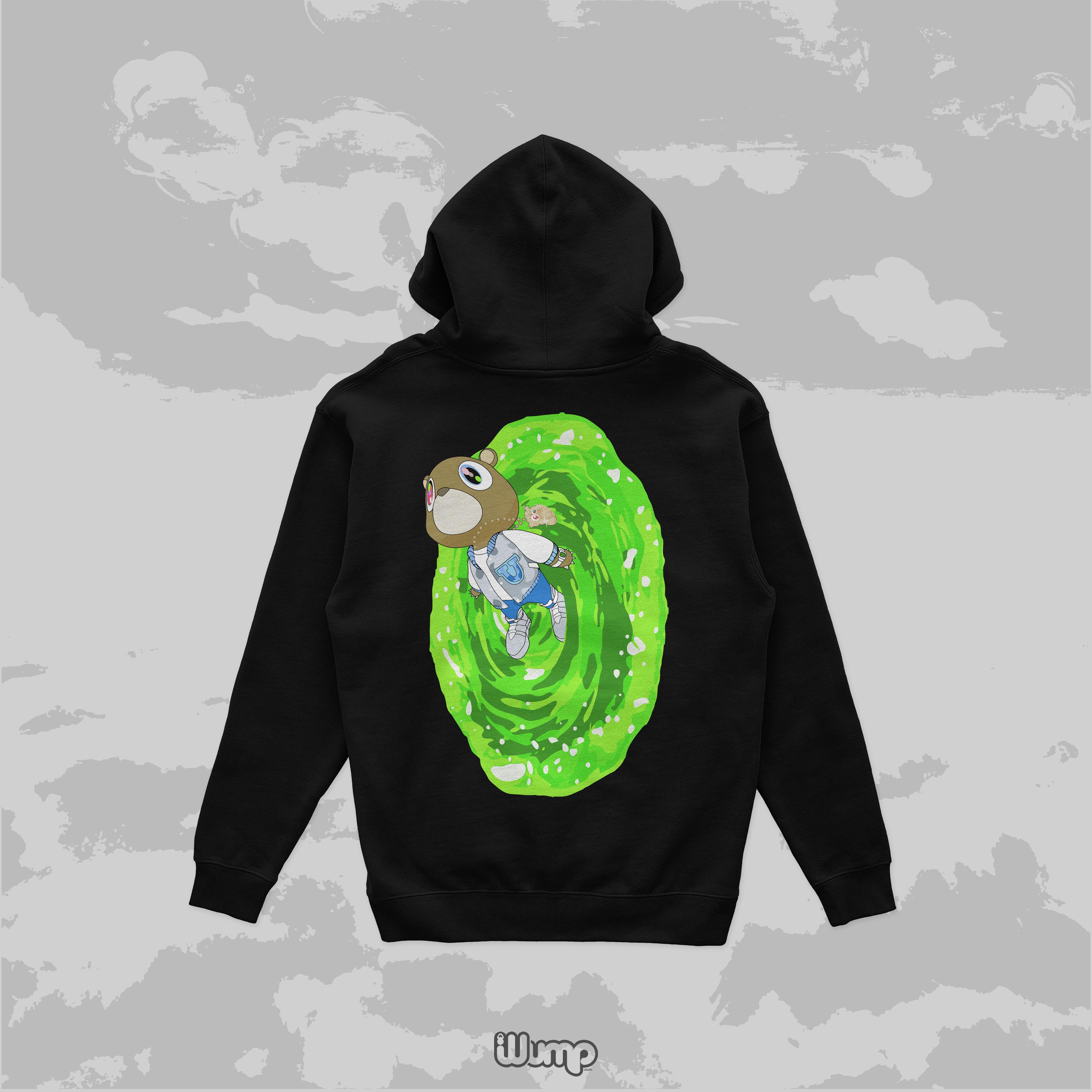 KANYE WEST GRADUATION RICK AND MORTY OVERSIZE HOODIE