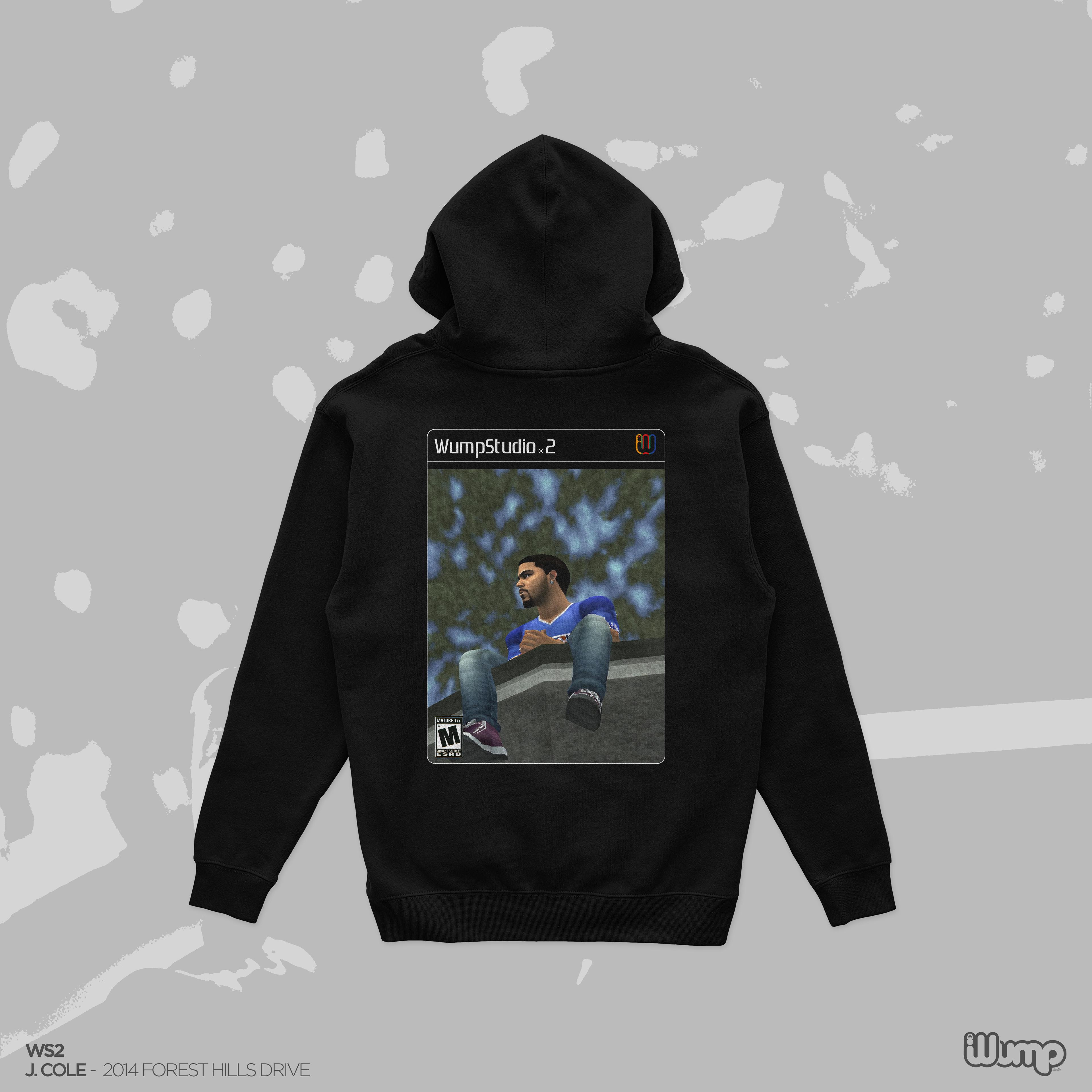 J. COLE 2014 FOREST HILLS DRIVE WS2 HOODIE