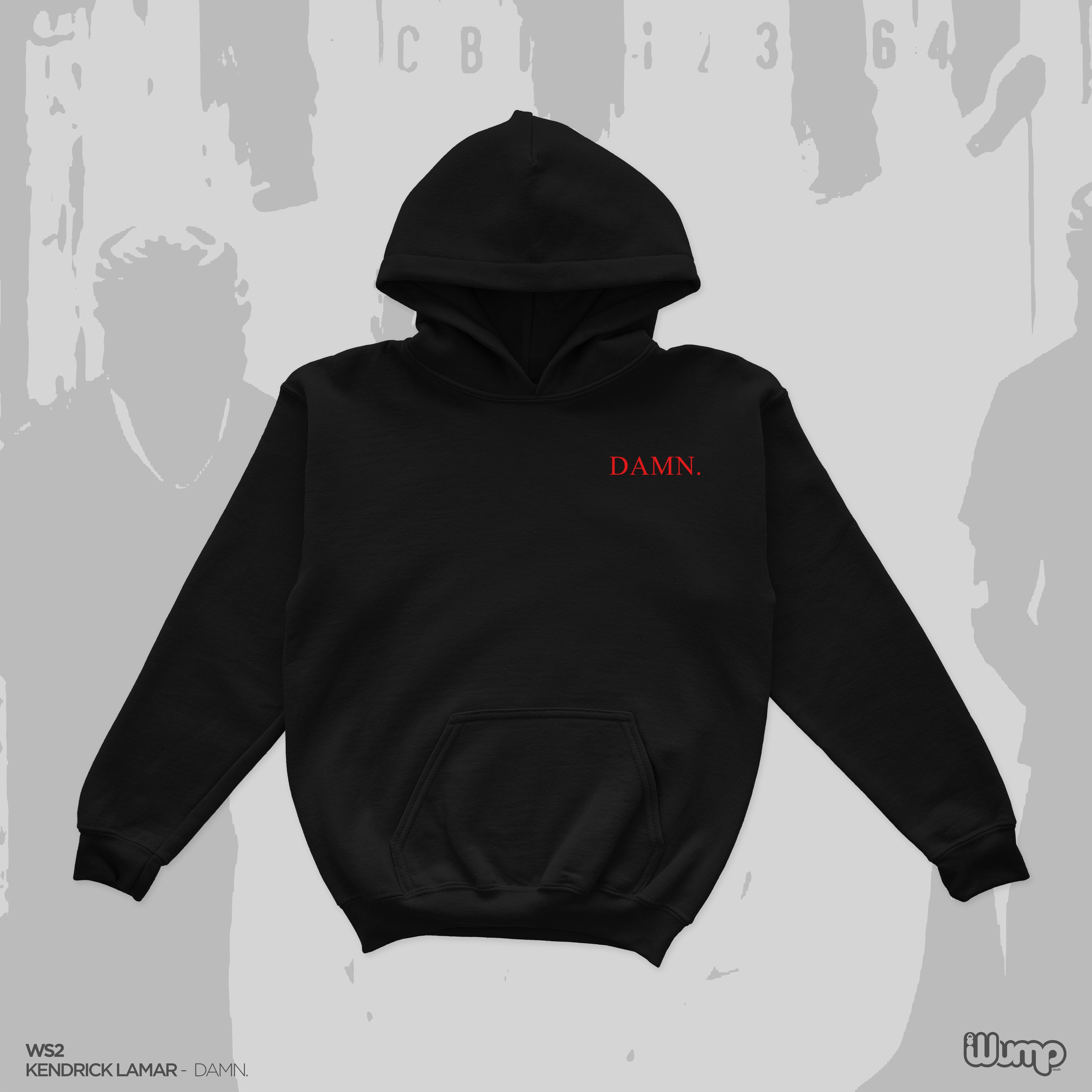 KENDRICK LAMAR DAMN WS2 HOODIE