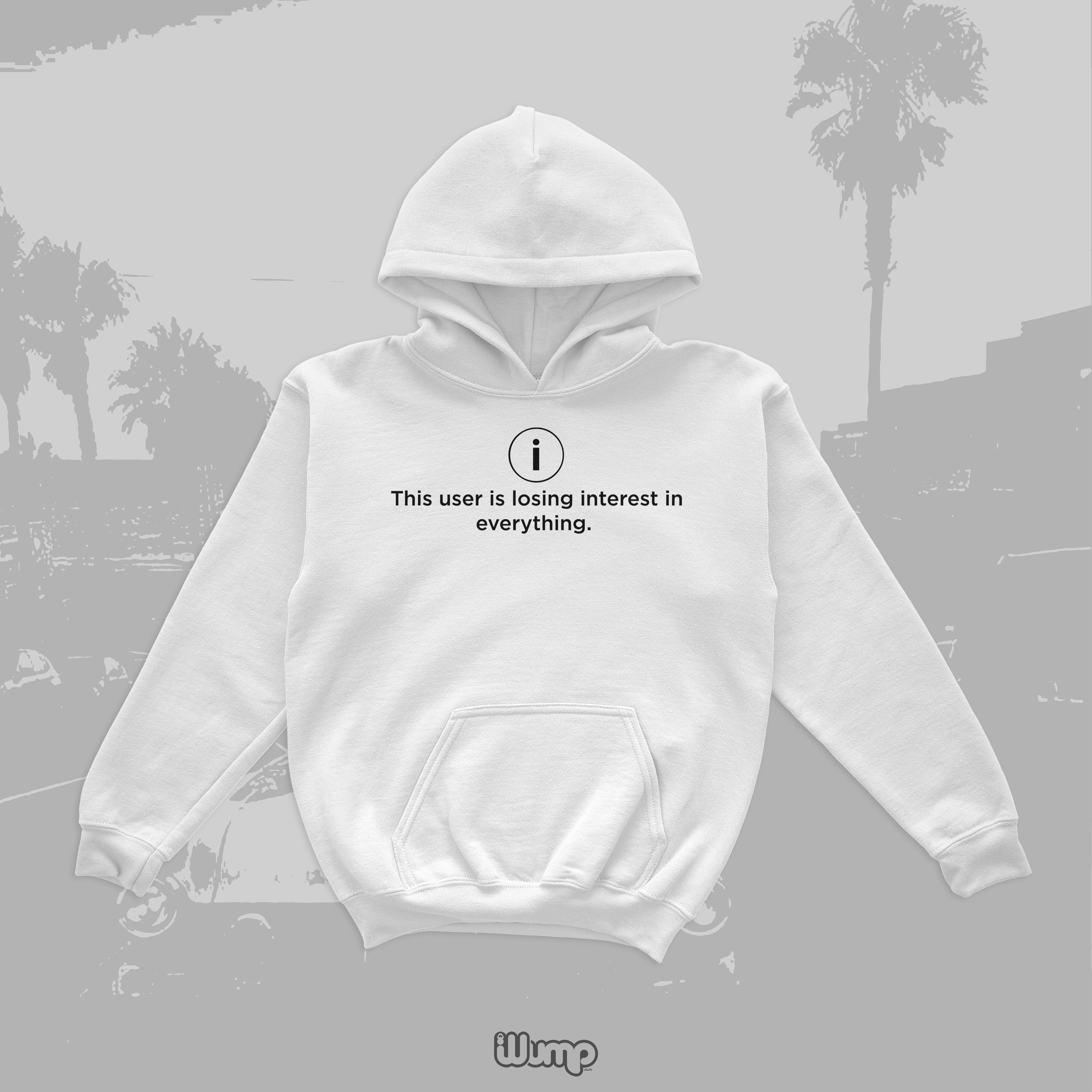 THIS USER LOSING INTEREST OVERSIZE HOODIE